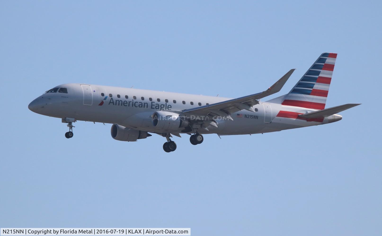 N215NN, 2015 Embraer 175LR (ERJ-170-200LR) C/N 17000511, LAX 2016