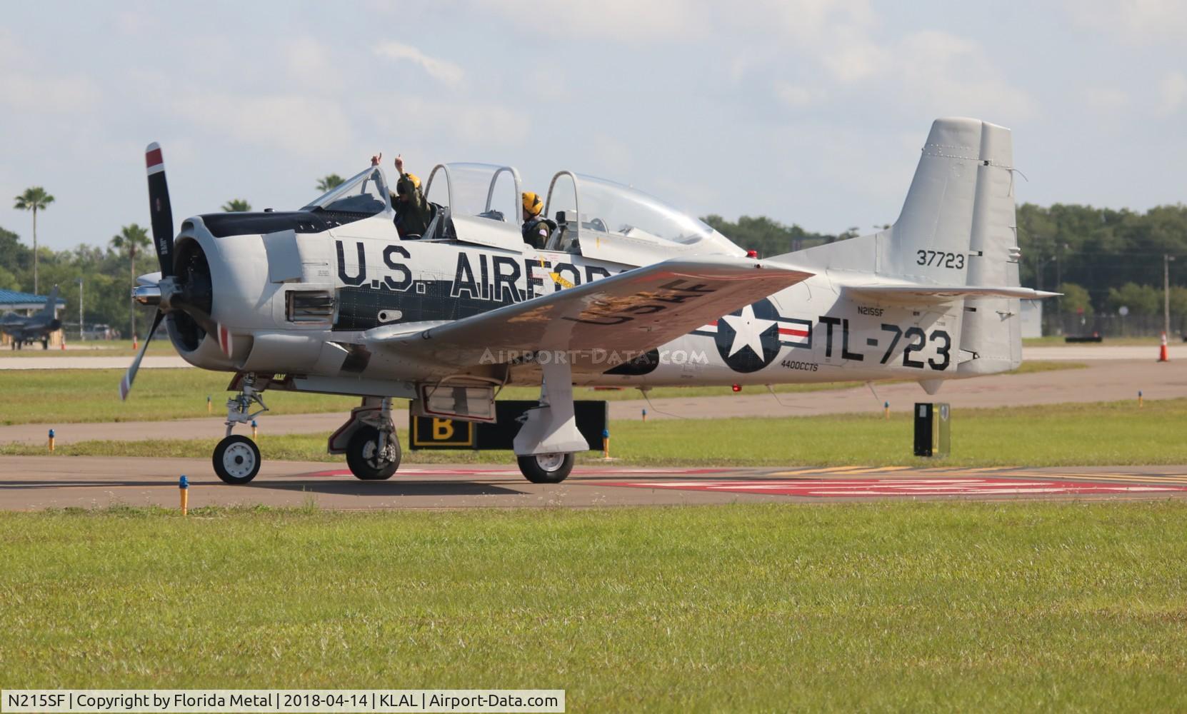 N215SF, 1955 North American T-28B Trojan C/N 200-86 (137723), SNF 2018