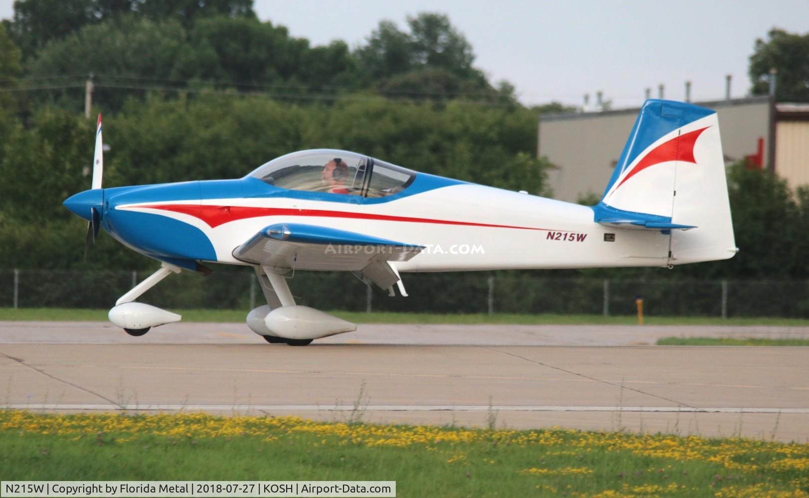 N215W, 2017 Vans RV-7A C/N 74034, OSH 2018