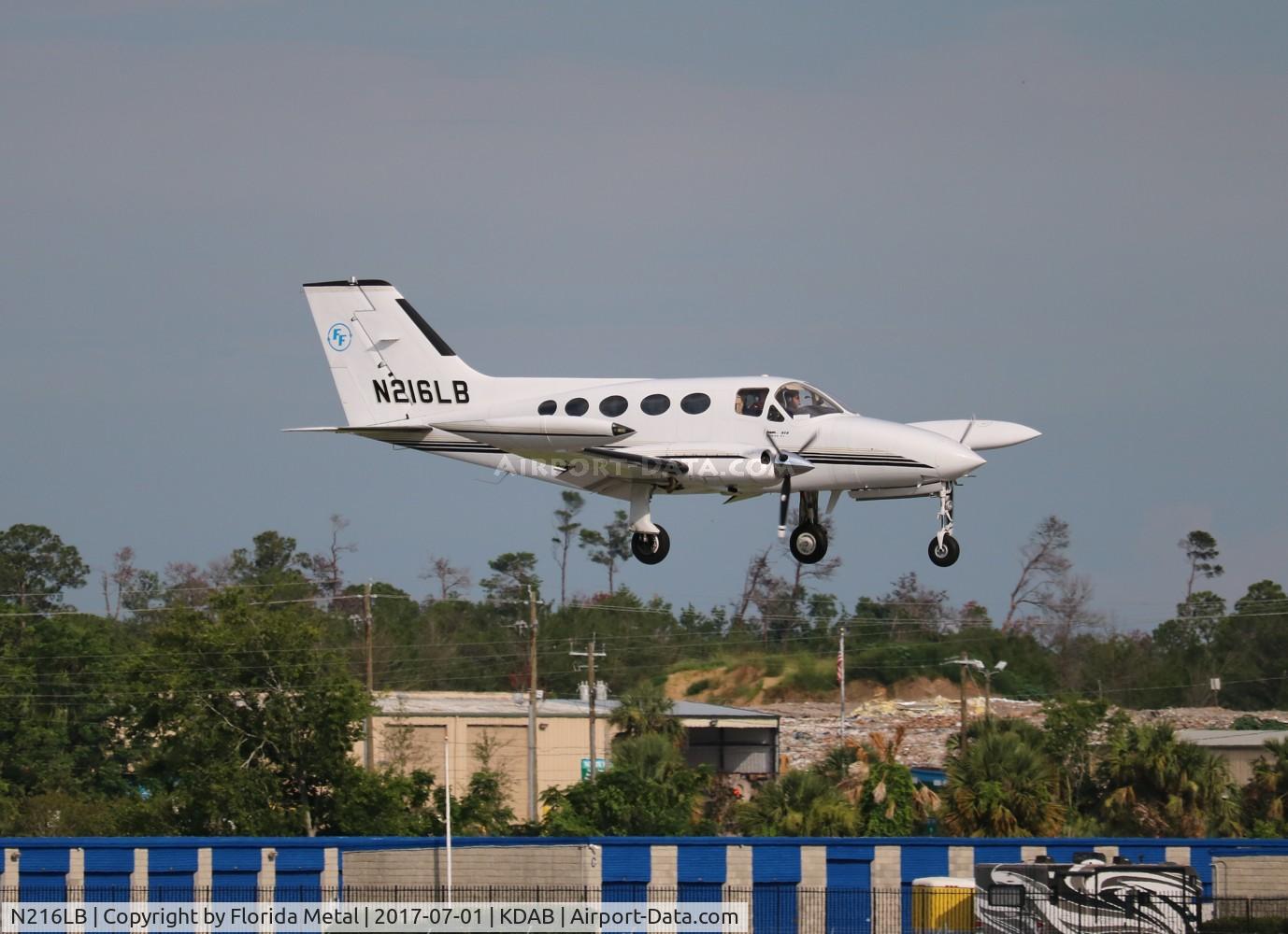 N216LB, 1974 Cessna 414 Chancellor Chancellor C/N 414-0545, DAB 2017