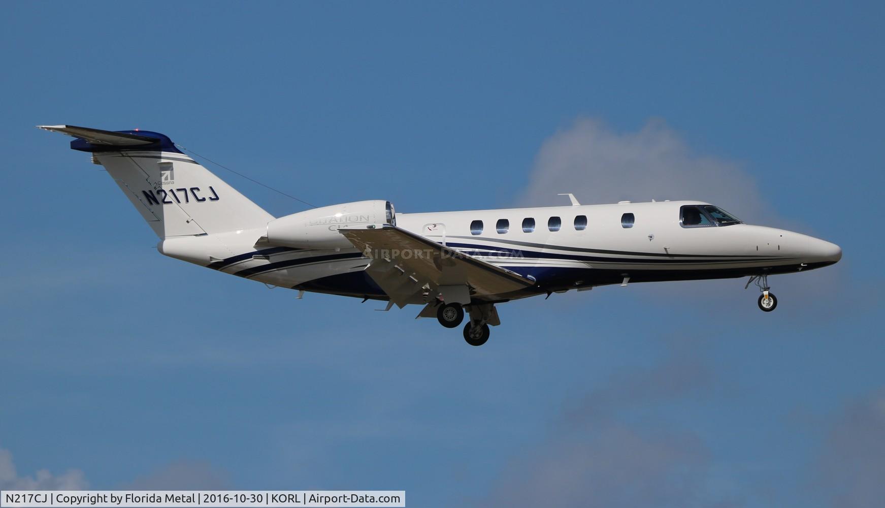 N217CJ, 2016 Cessna 525C CitationJet CJ4 C/N 525C-0217, NBAA 2016