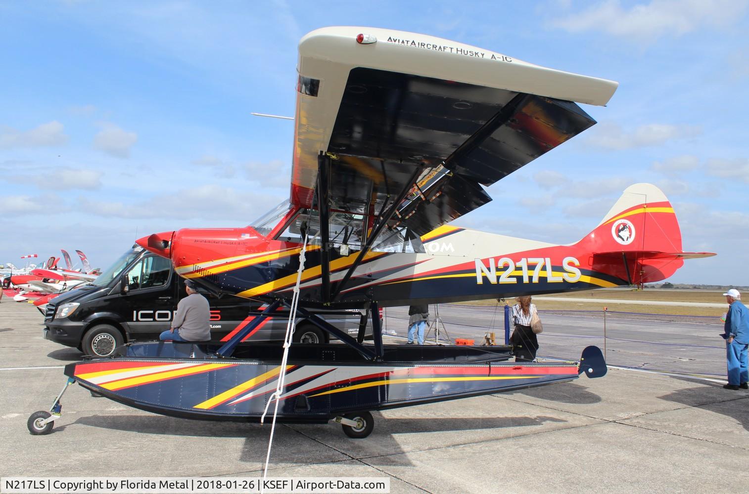 N217LS, 2016 Aviat A-1C-180 Husky Husky C/N 3256, Sebring 2018