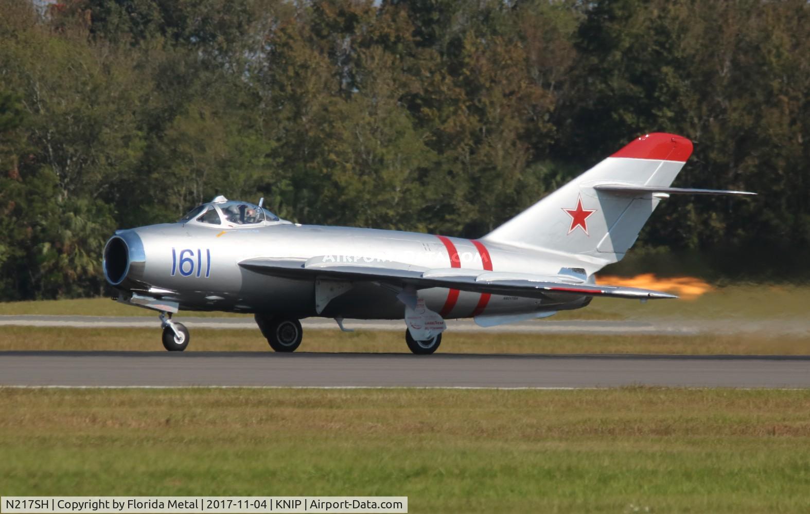 N217SH, 1959 PZL-Mielec Lim-5 (MiG-17F) C/N 1C1611, NAS JAX 2017