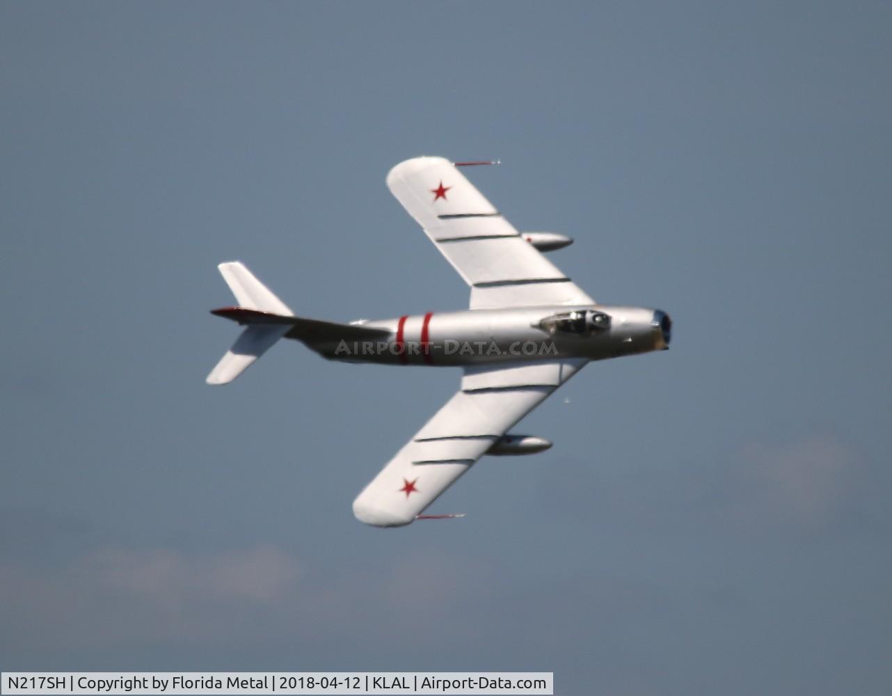 N217SH, 1959 PZL-Mielec Lim-5 (MiG-17F) C/N 1C1611, SNF 2018