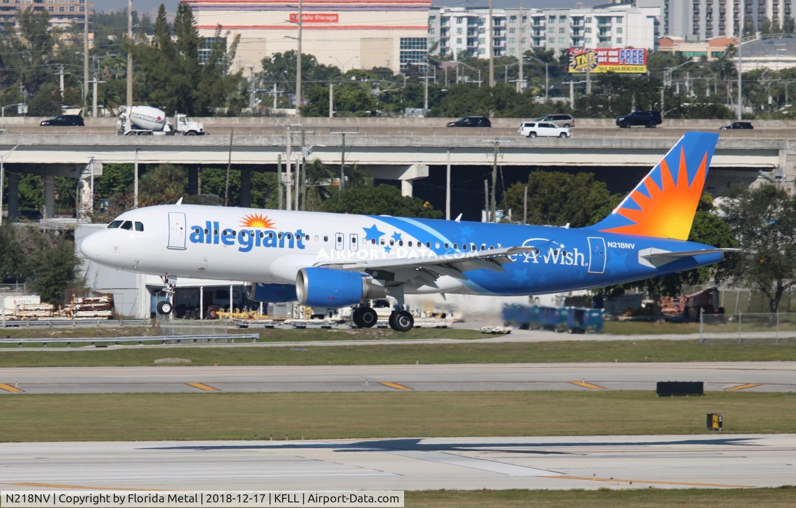 N218NV, 2000 Airbus A320-214 C/N 1229, FLL 2018
