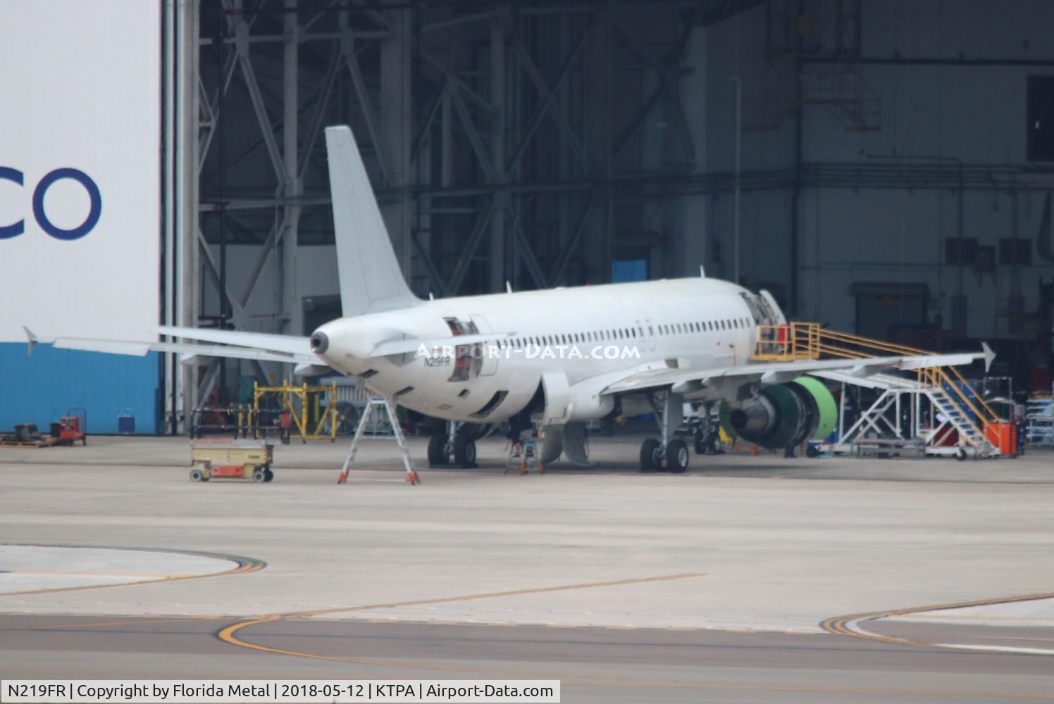 N219FR, 2002 Airbus A320-214 C/N 1860, TPA 2018