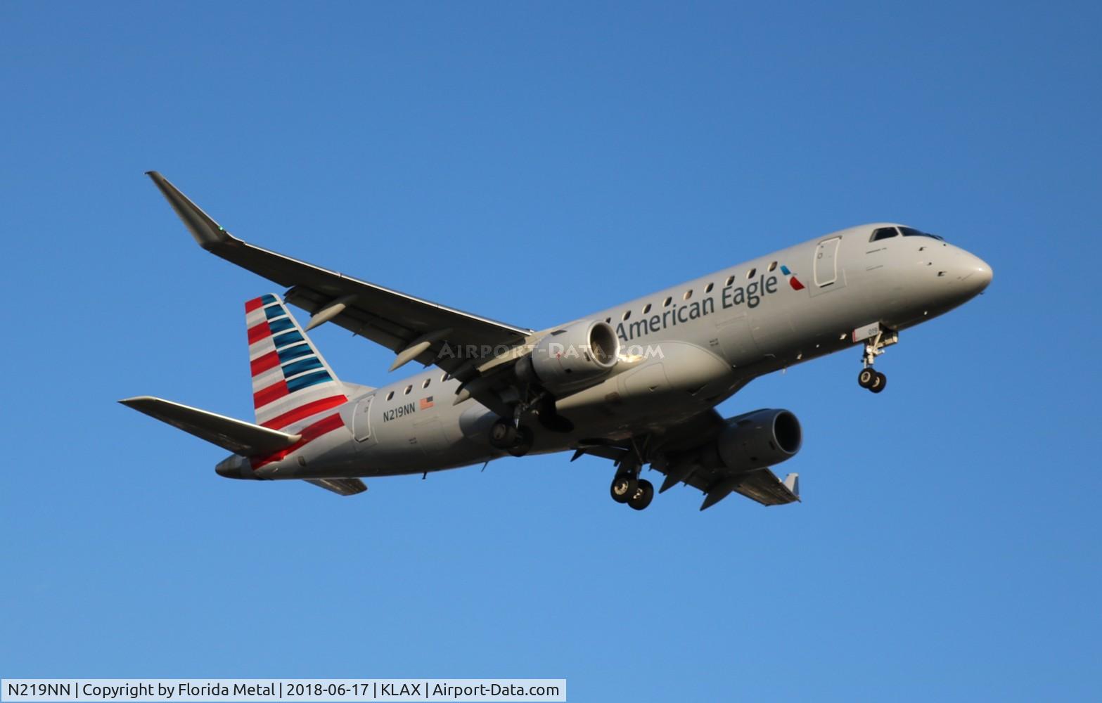 N219NN, 2015 Embraer 175LR (ERJ-170-200LR) C/N 17000522, LAX 2018