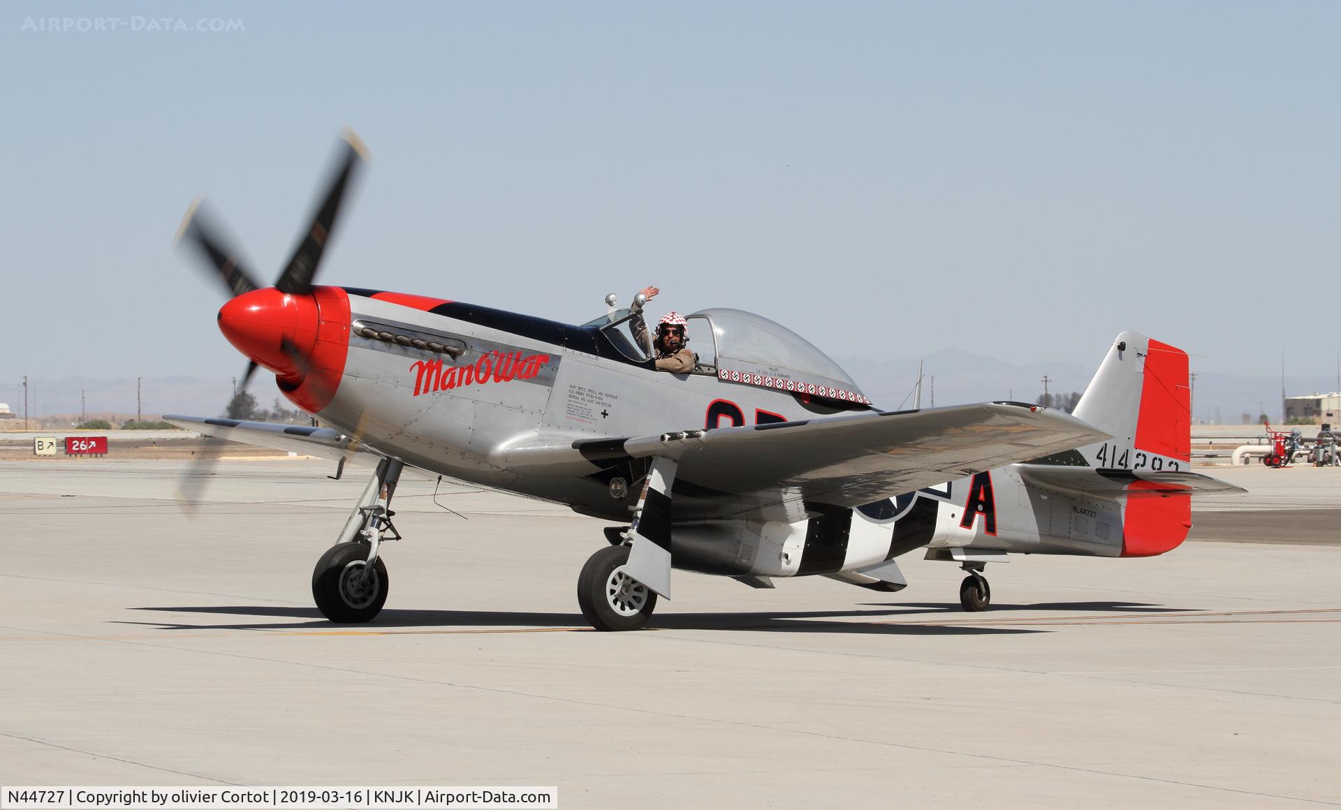 N44727, 1944 North American P-51D Mustang C/N 122-39198, 2019 airshow