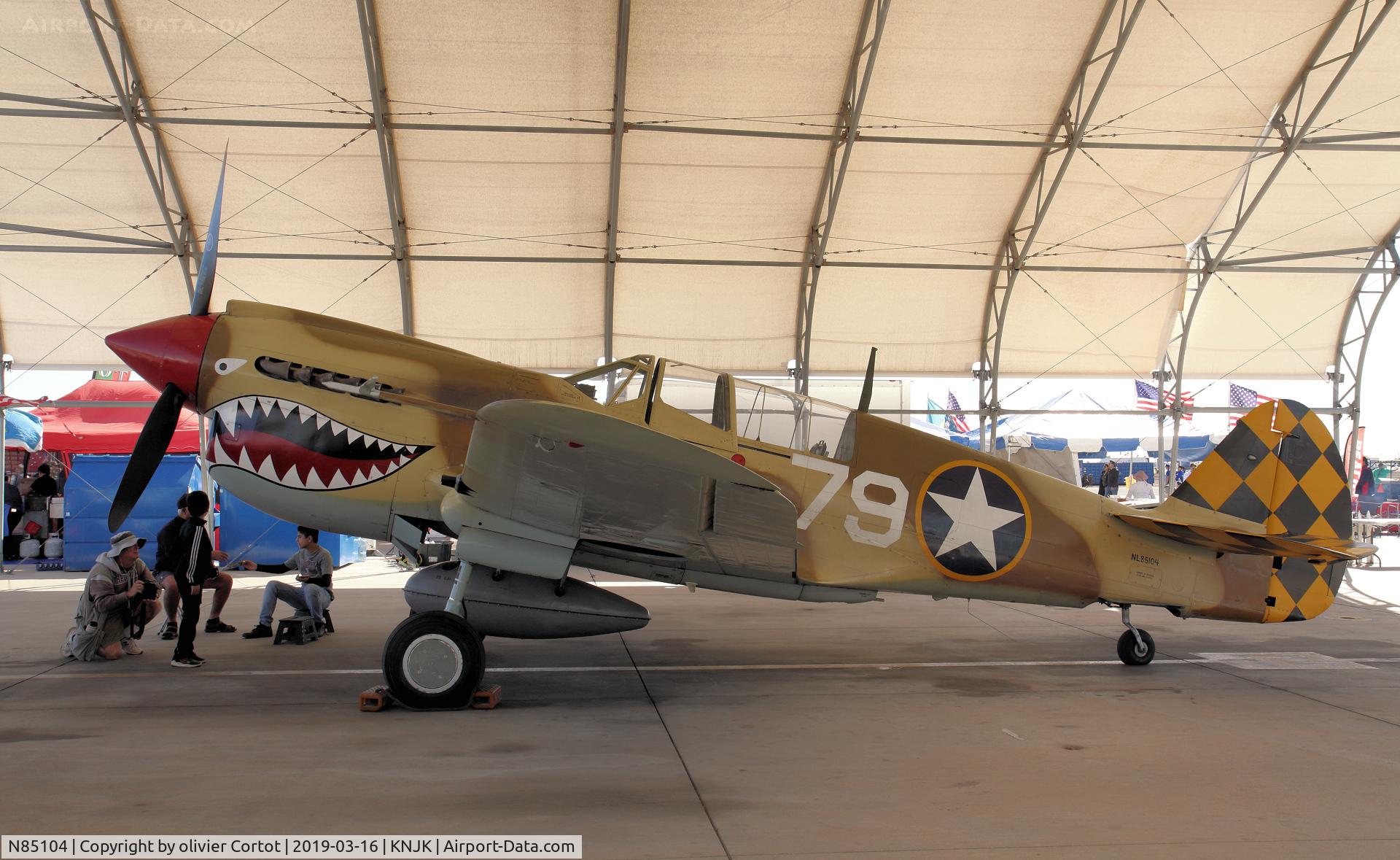 N85104, Curtiss P-40N-5CU Kittyhawk C/N 28954/F858, 2019 airshow