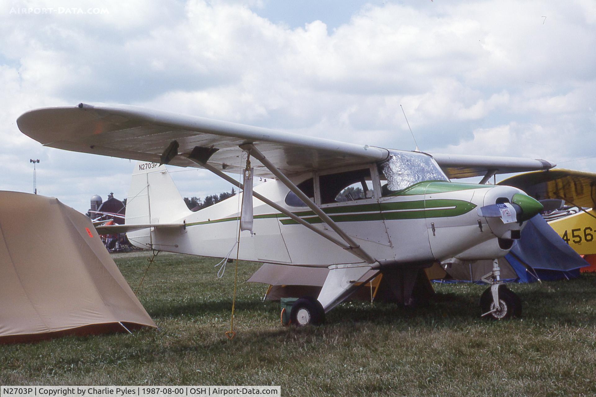 N2703P, 1955 Piper PA-22-150 C/N 22-3009, Air Pix