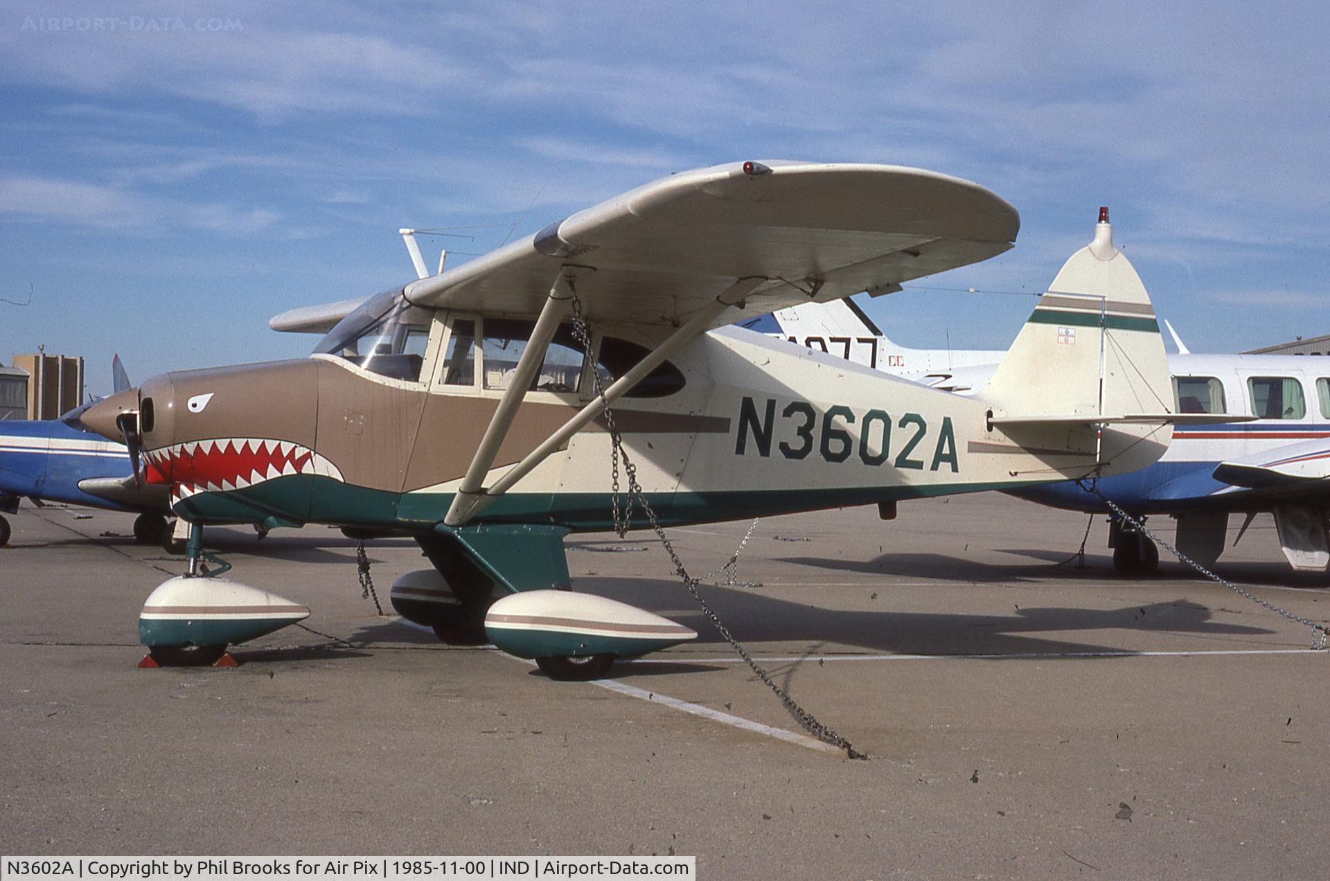 N3602A, 1953 Piper PA-22-135 Tri-Pacer C/N 22-1862, Air Pix