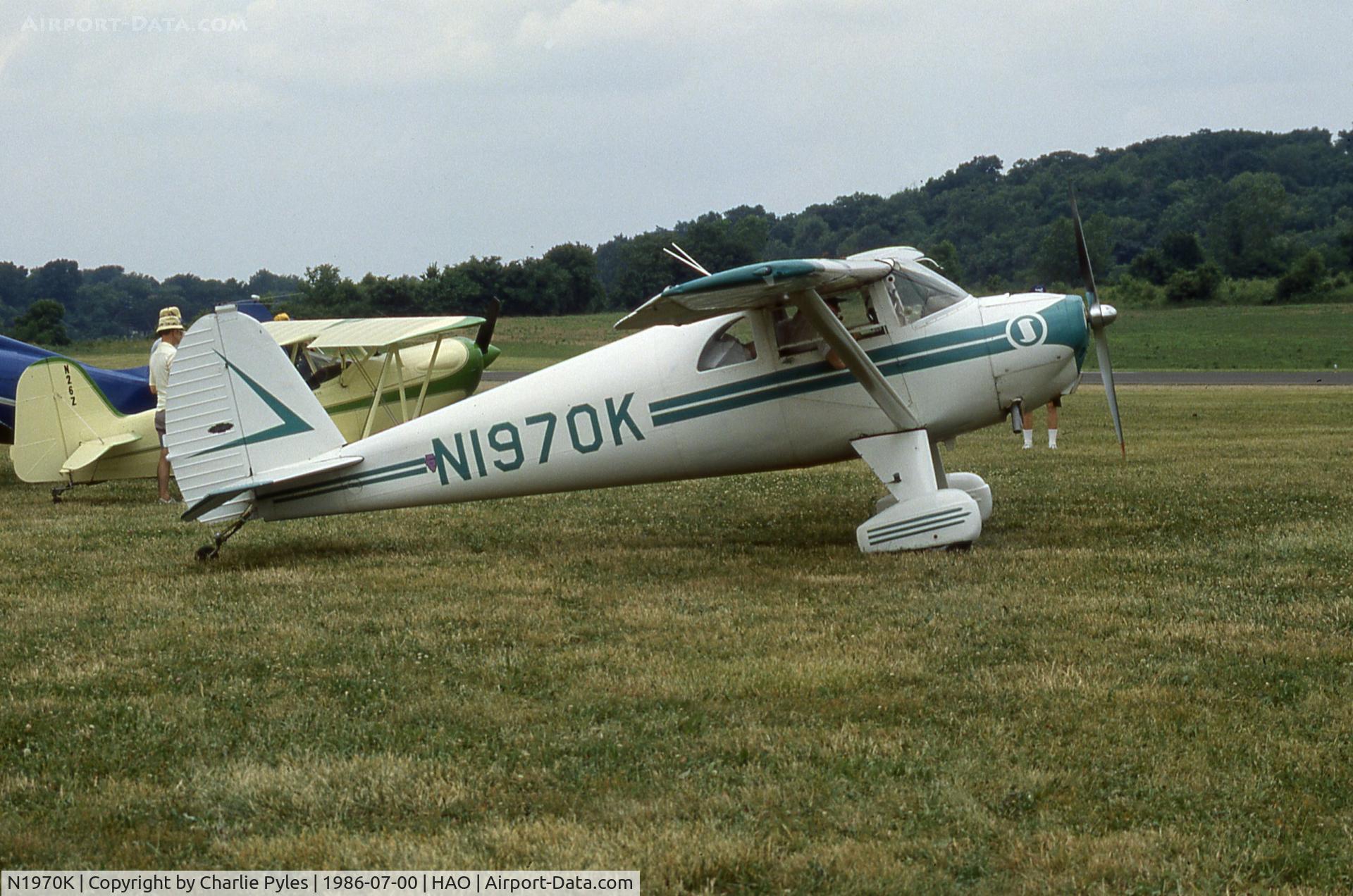 N1970K, 1947 Luscombe 8E Silvaire C/N 4697, Air Pix