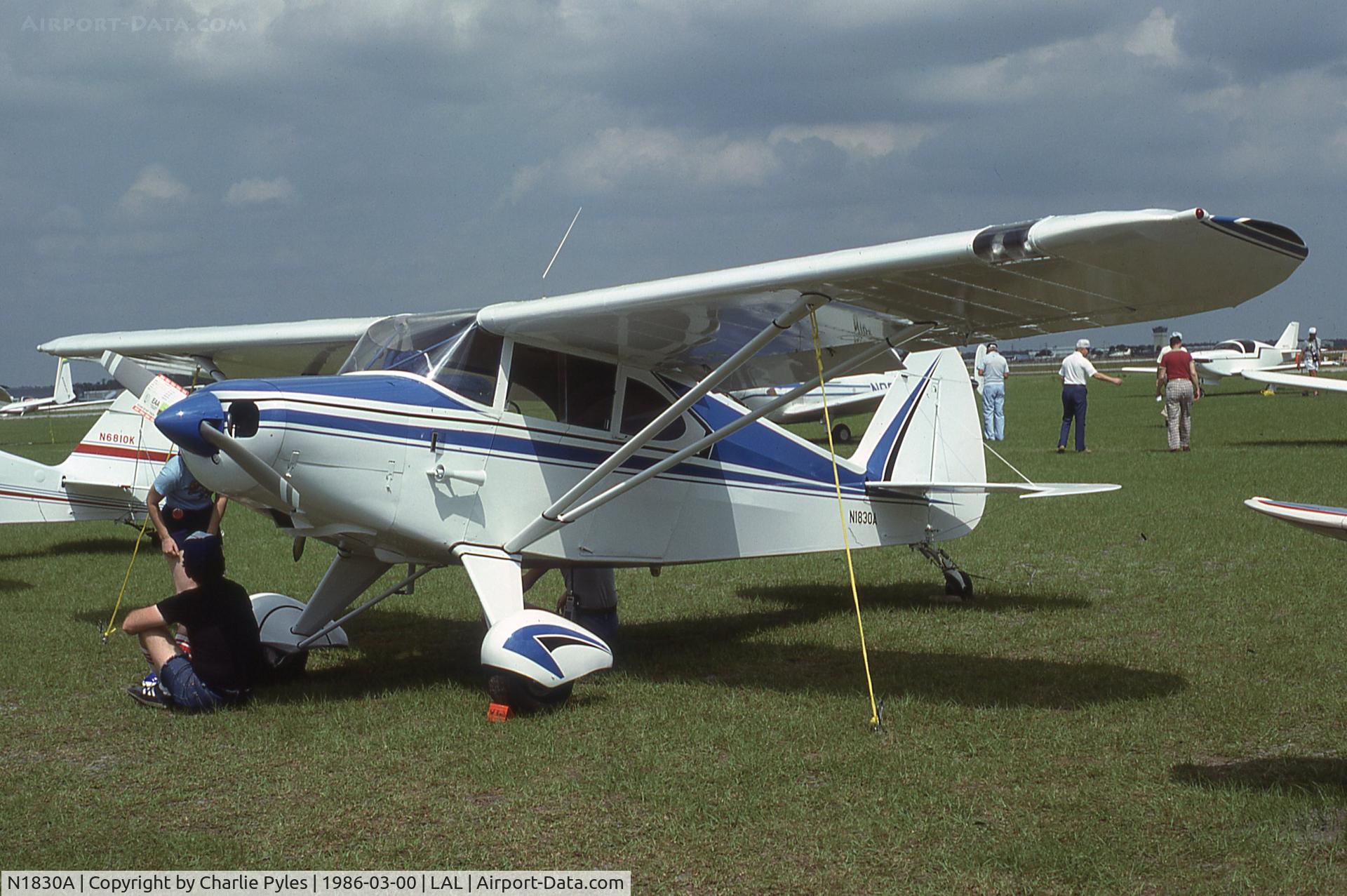 N1830A, 1952 Piper PA-20 Pacer C/N 20-873, Air Pix