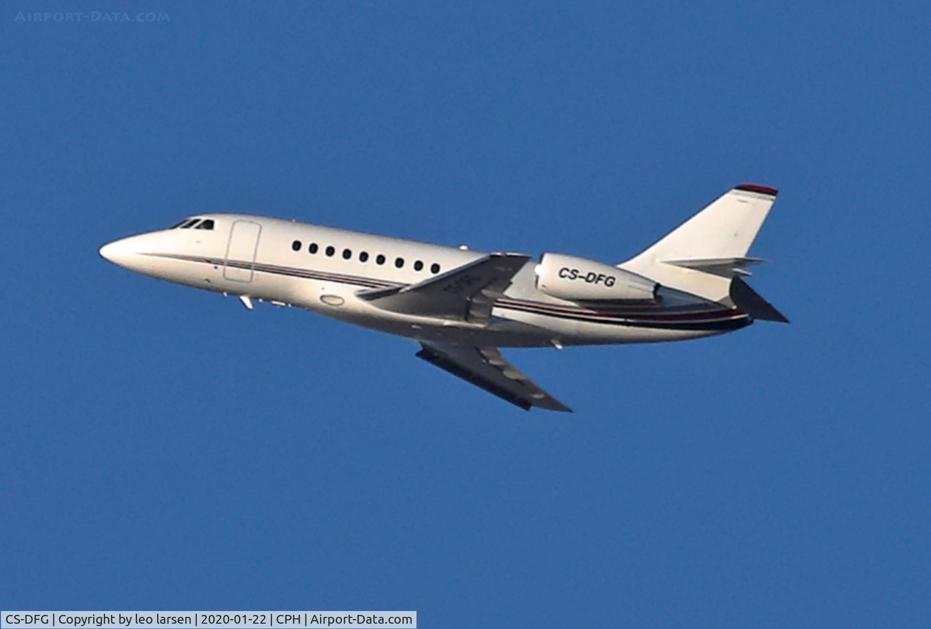CS-DFG, 2004 Dassault Falcon 2000EX C/N 44, Copenhagen 22.1.2020