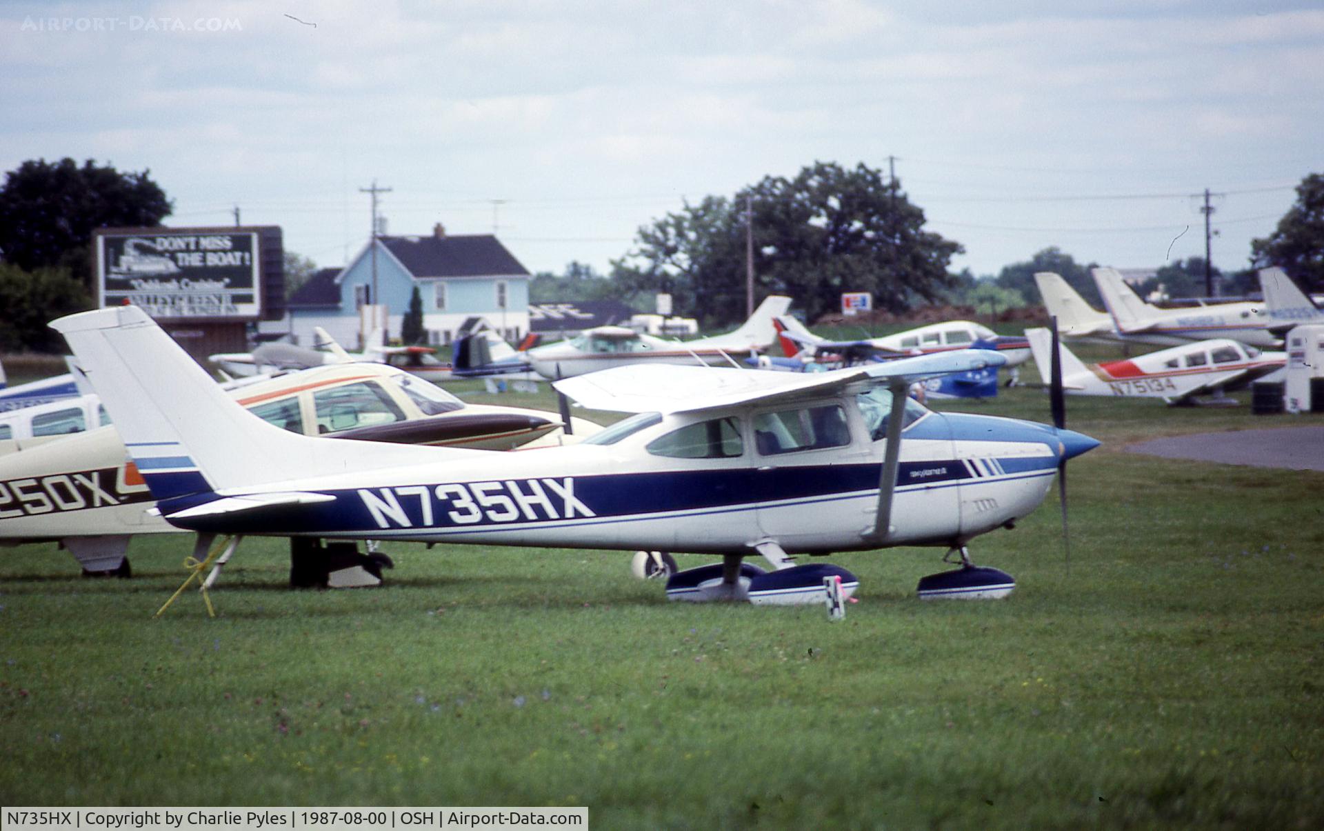 N735HX, 1977 Cessna 182Q Skylane C/N 18265447, Air Pix