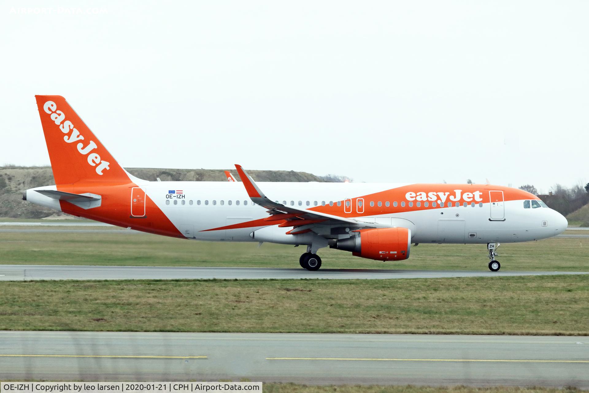 OE-IZH, 2015 Airbus A320-214 C/N 6892, Copenhagen 21.1.2020