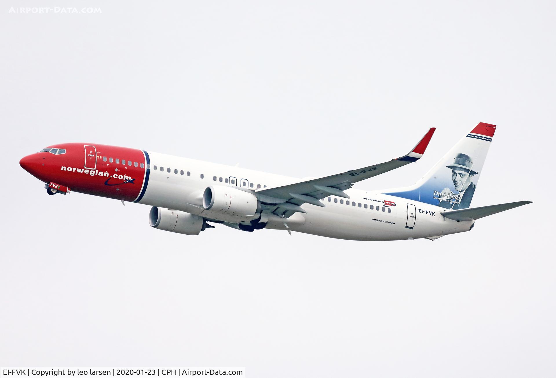 EI-FVK, 2017 Boeing 737-8JP C/N 42276, Copenhagen 23.1.2020