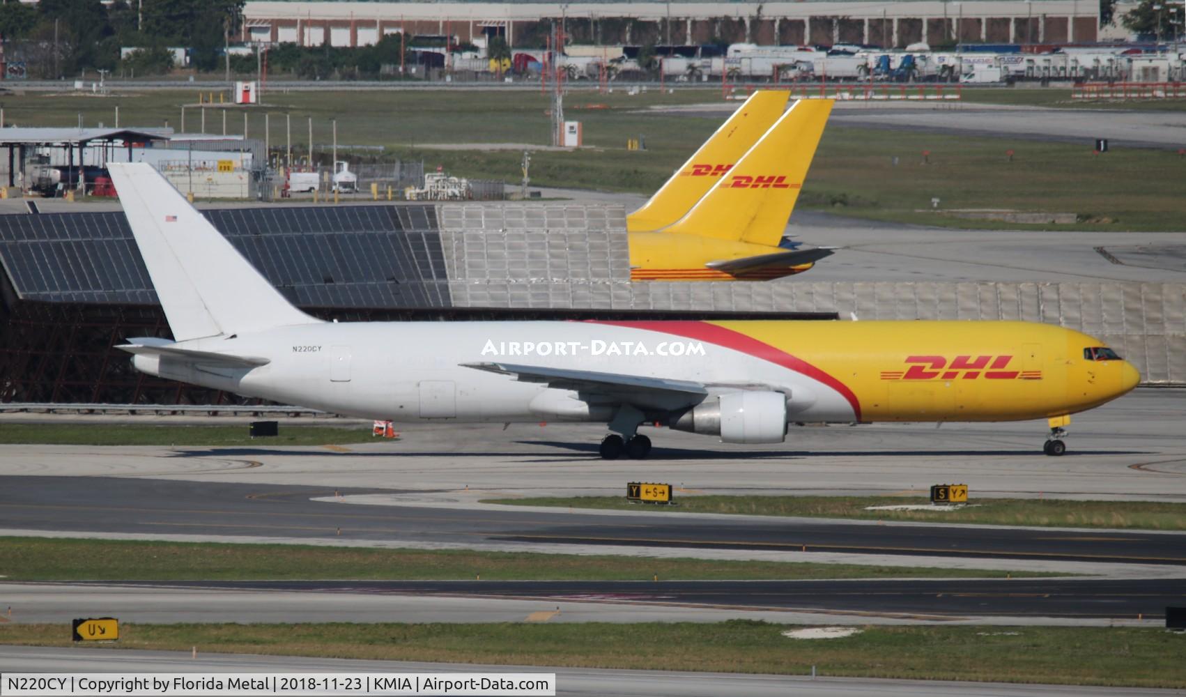 N220CY, 1991 Boeing 767-383/ER C/N 24729, MIA 2018