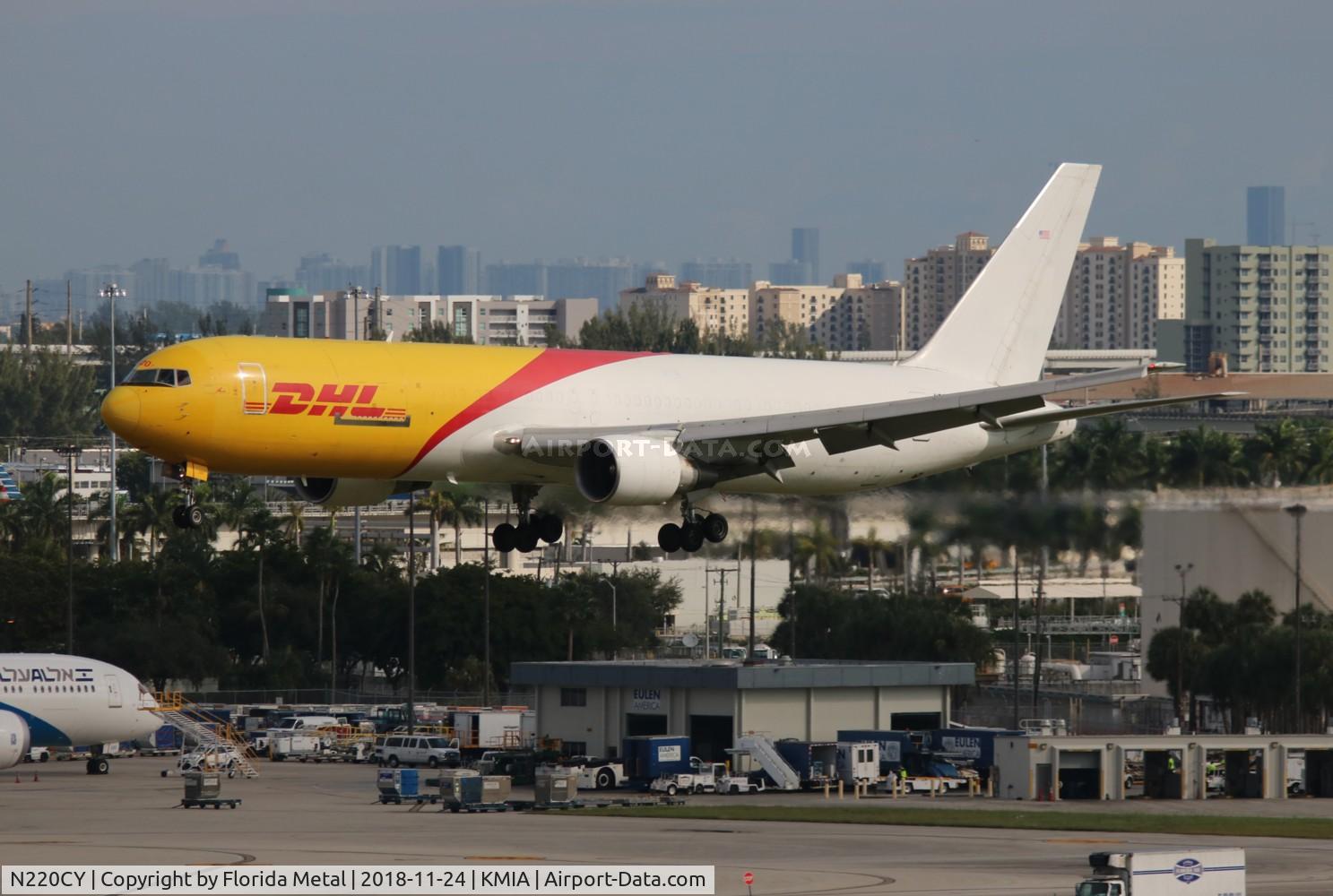 N220CY, 1991 Boeing 767-383/ER C/N 24729, MIA 2018