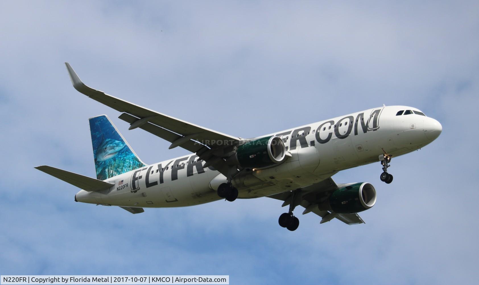 N220FR, 2013 Airbus A320-214 C/N 5661, MCO 2017