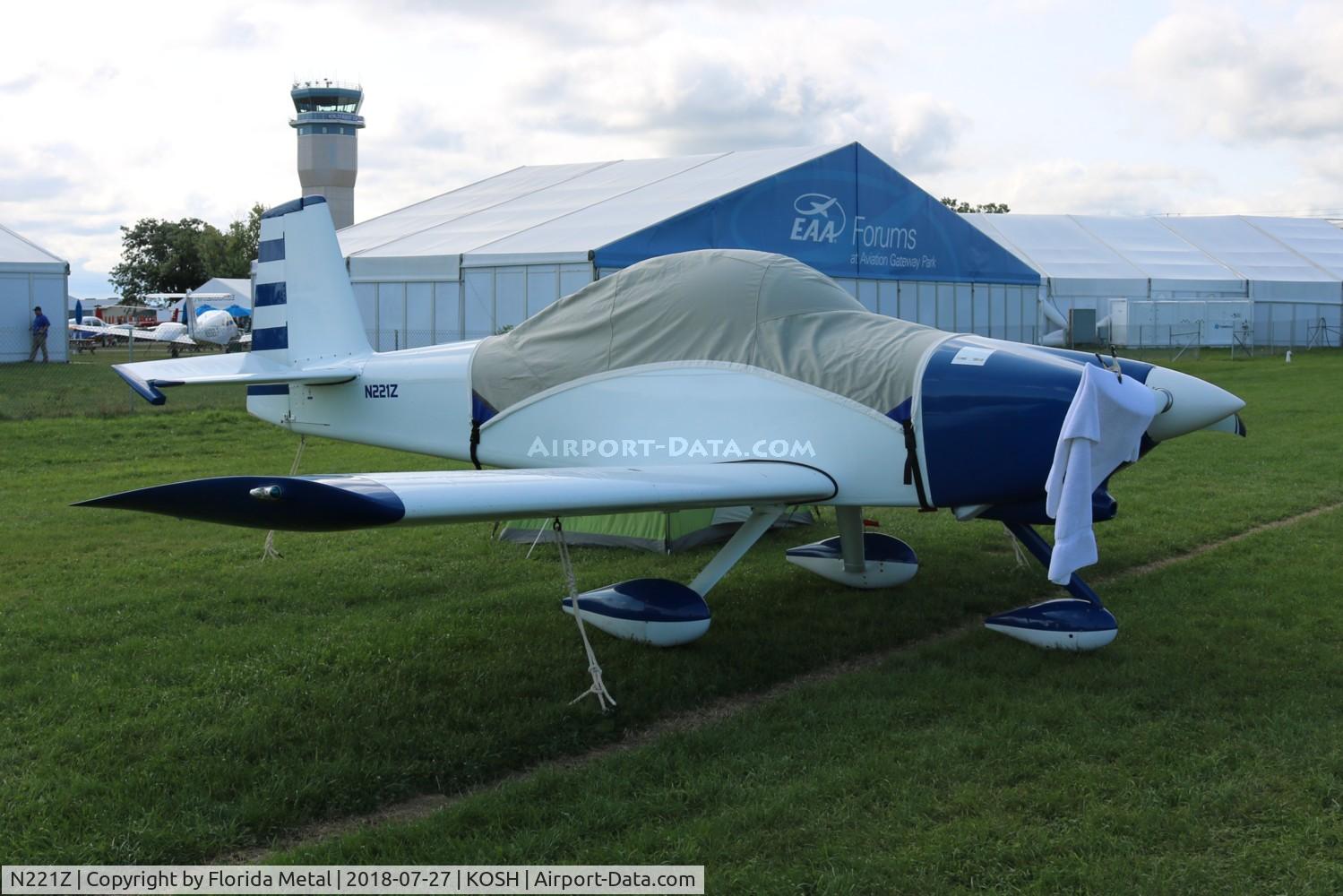 N221Z, Vans RV-8A C/N 80304, OSH 2018