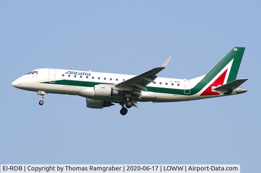 EI-RDB, 2011 Embraer 175LR (ERJ-170-200LR) C/N 17000331, Alitalia Embraer 175