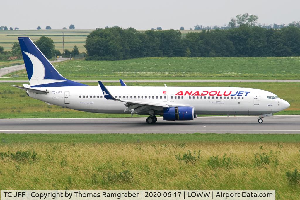 TC-JFF, 1998 Boeing 737-8F2 C/N 29768, Anadolu Jet Boeing 737-800