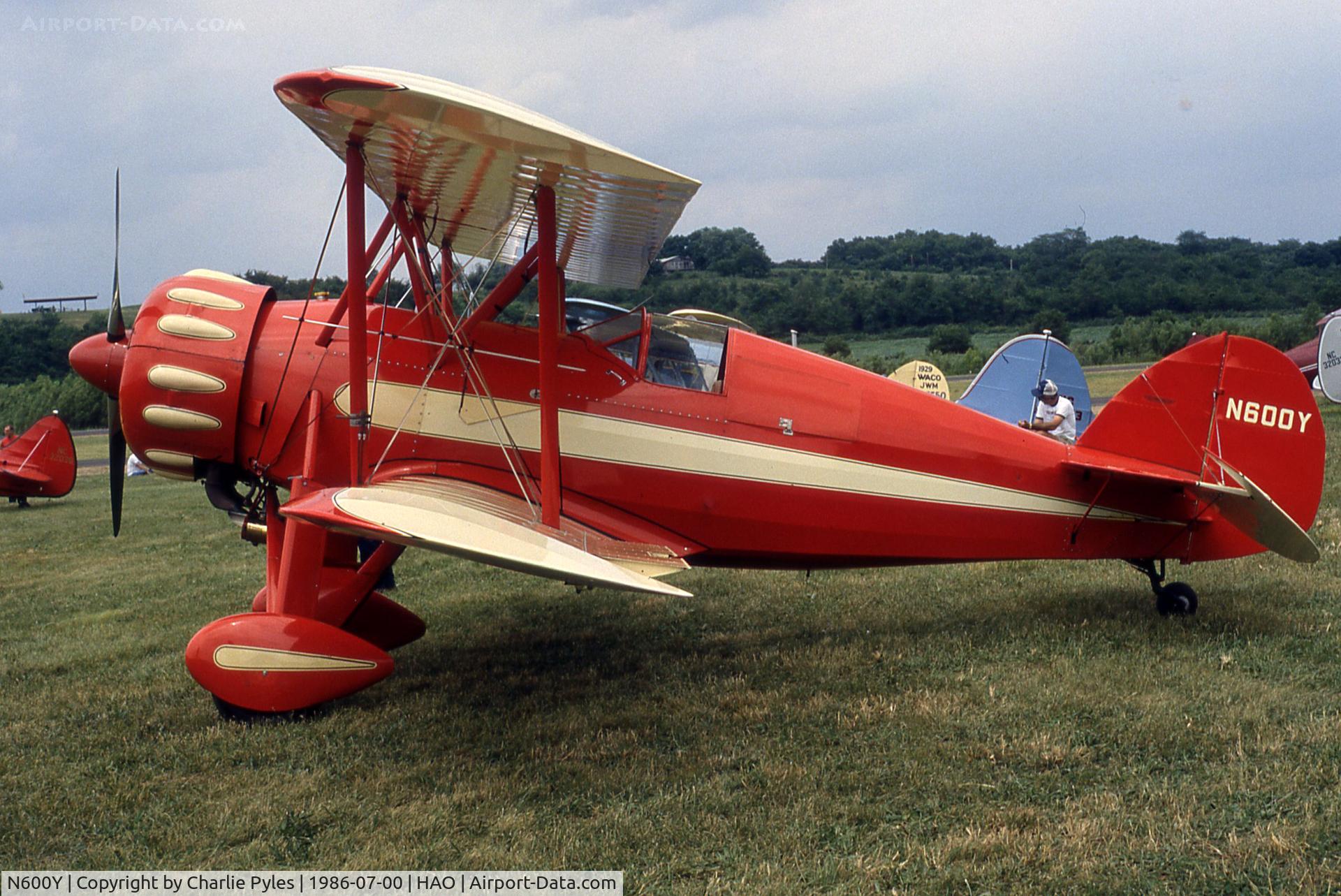 N600Y, 1930 Waco CRG C/N 3349, Air Pix