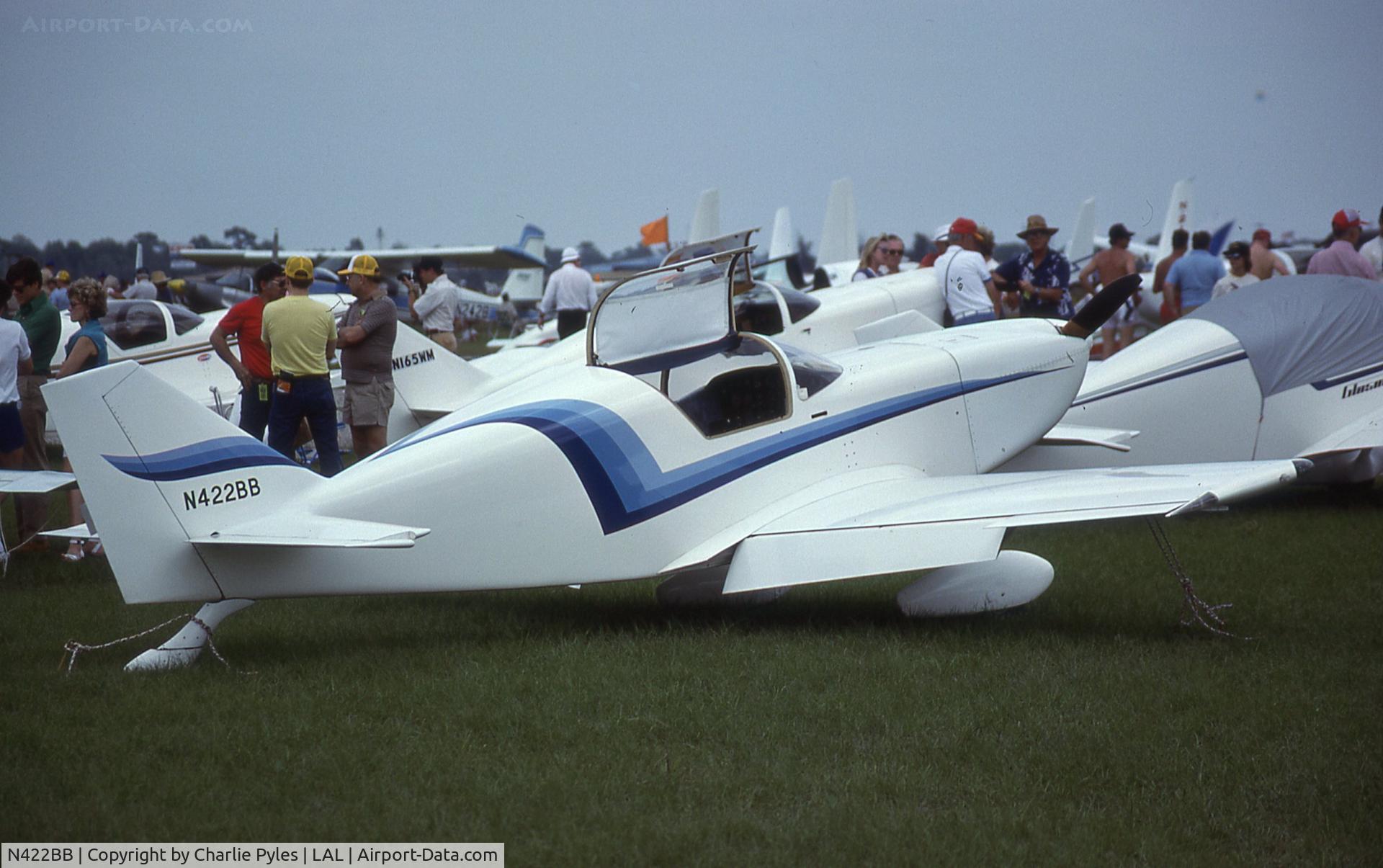 N422BB, 1984 Stoddard-Hamilton Glasair SH2 C/N 342, Air Pix
