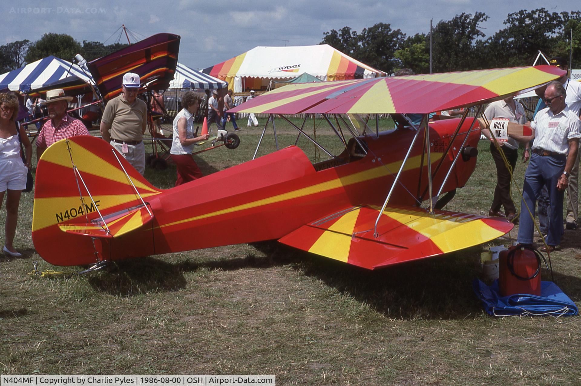 N404MF, 1985 Fisher FP-404 C/N 4002, Air Pix