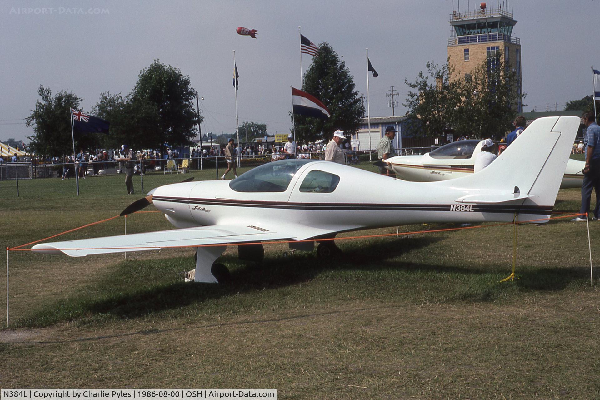 N384L, 1984 Lancair 300 C/N LN1984, Air Pix