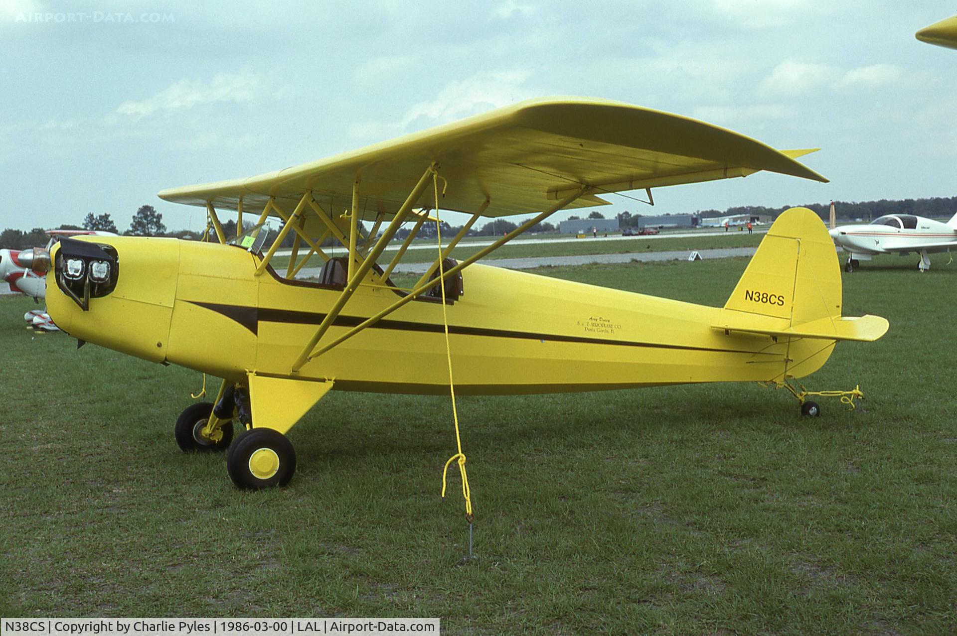 N38CS, 1985 Powell P-70 Acey Deucy C/N 404, Air Pix
