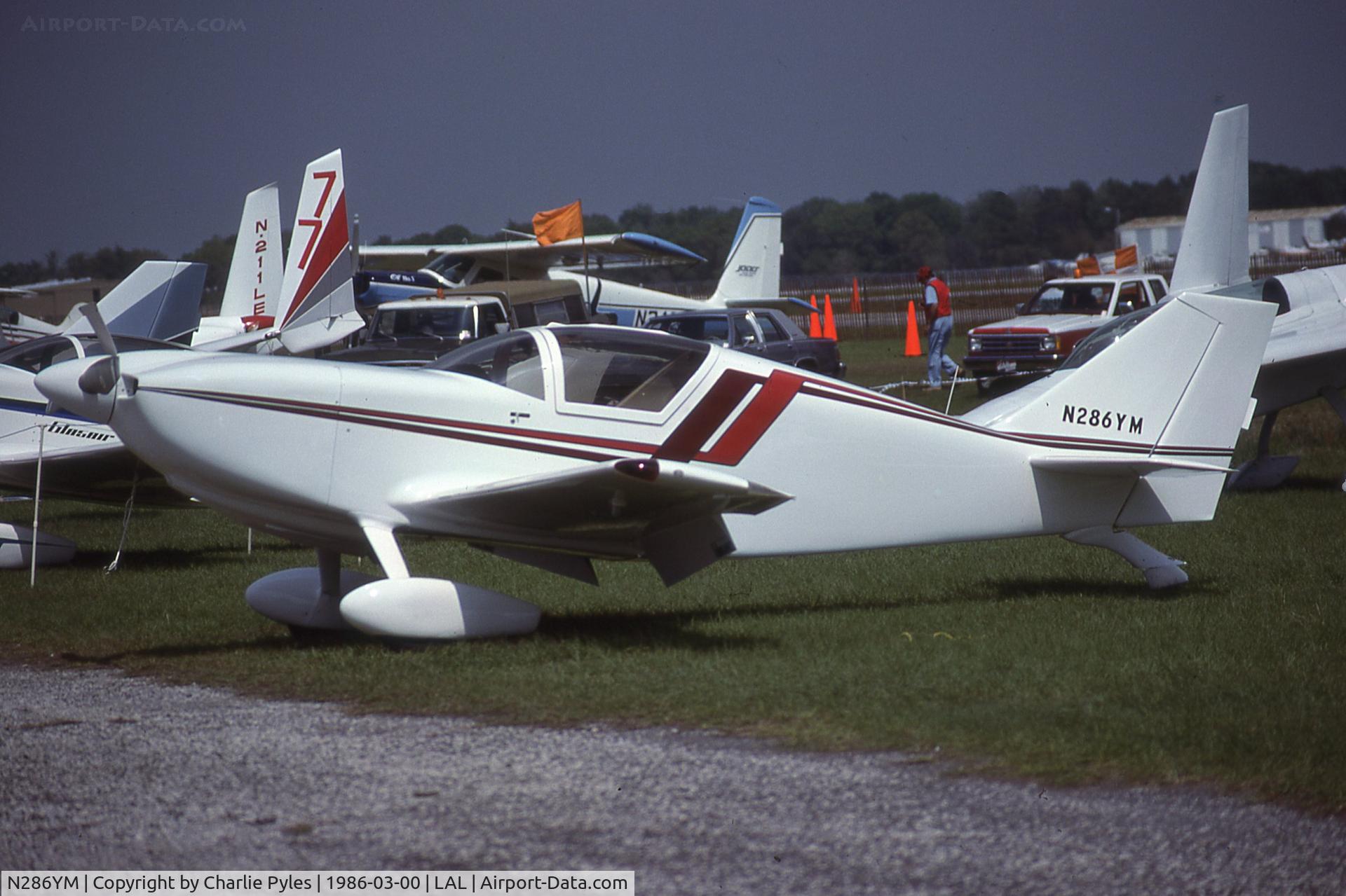 N286YM, 1983 Stoddard-Hamilton Glasair C/N 286, Air Pix