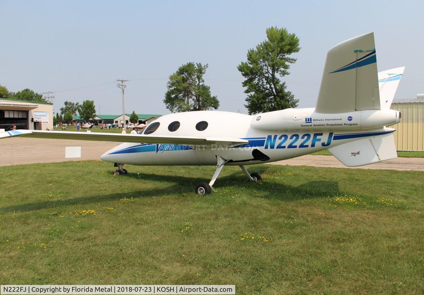 N222FJ, 1997 Scaled Composites 271 V-Jet II C/N 001, OSH 2018