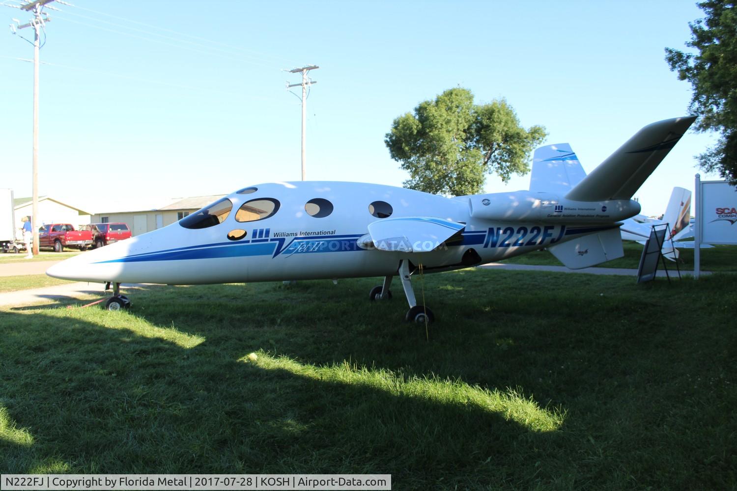 N222FJ, 1997 Scaled Composites 271 V-Jet II C/N 001, OSH 2017