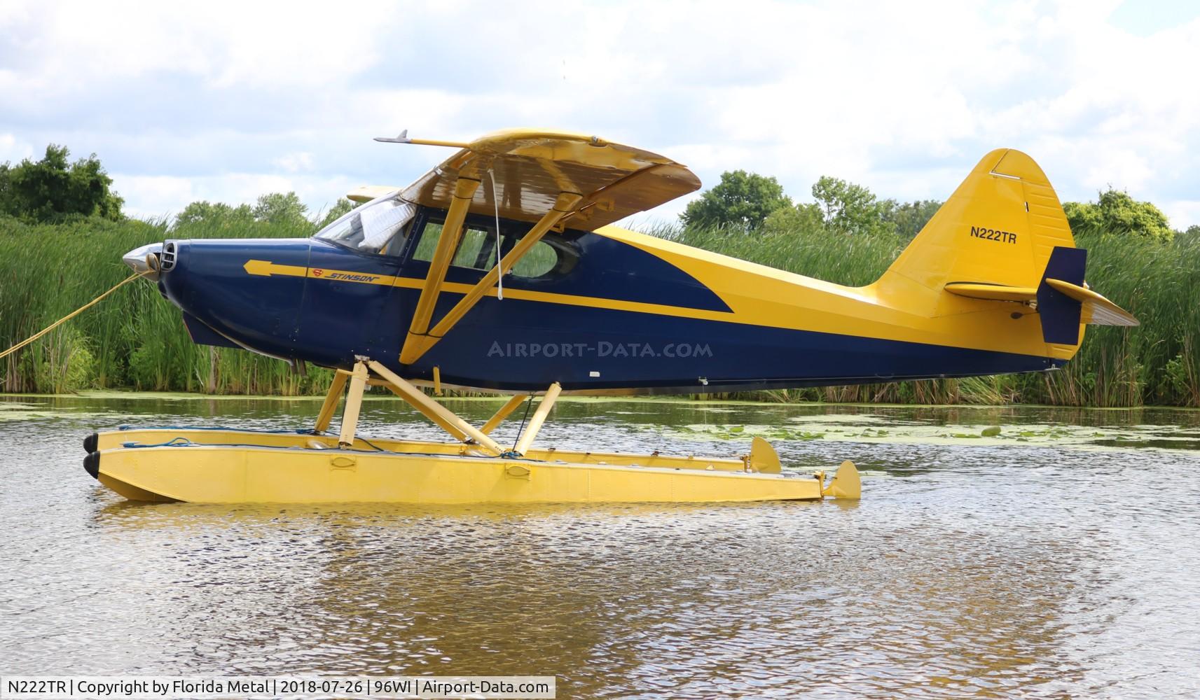 N222TR, 1946 Stinson 108 Voyager C/N 108-322, OSH 2018