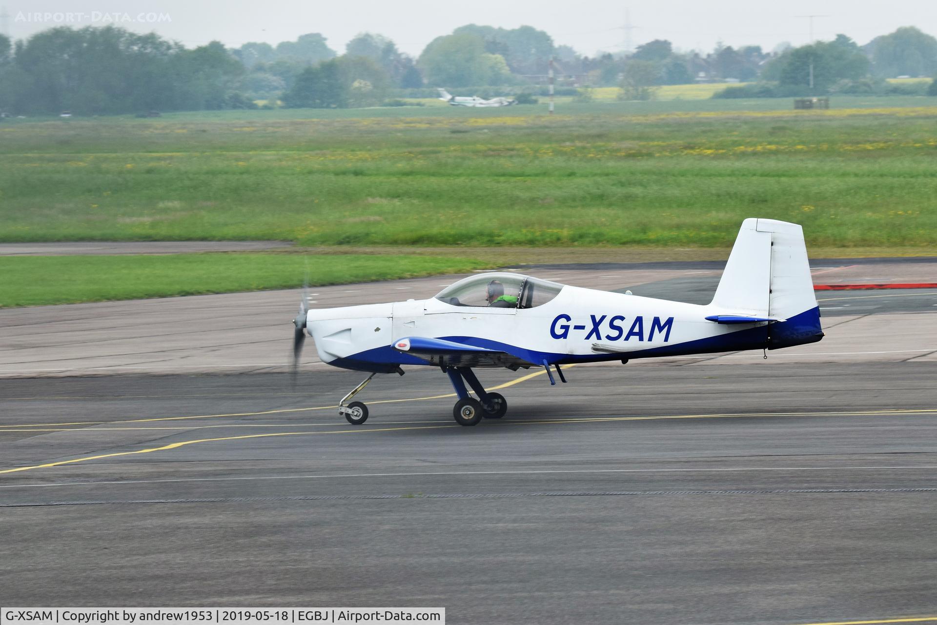 G-XSAM, 2002 Vans RV-9A C/N PFA 320-13797, G-XSAM at Gloucestershire Airport.
