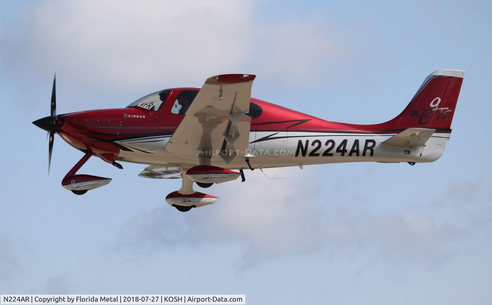 N224AR, 2001 Cirrus SR22 GTS C/N 0137, OSH 2018