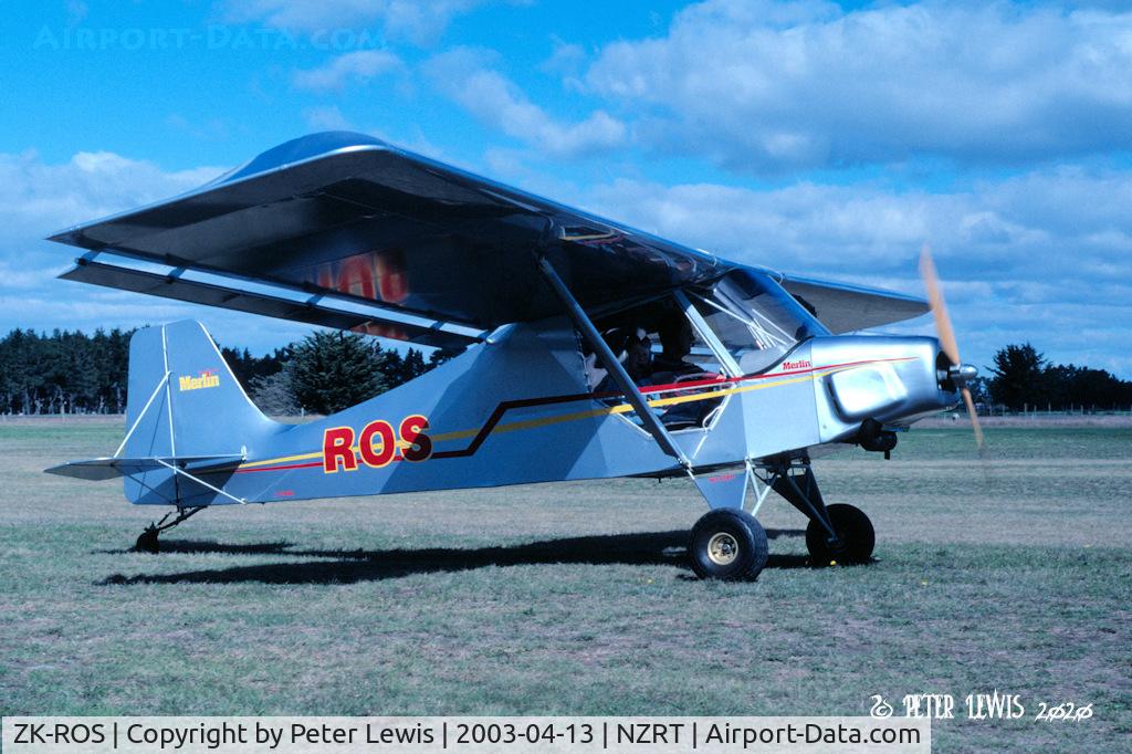 ZK-ROS, Macair Merlin GT C/N M1176, L R Marfell, Rangiora