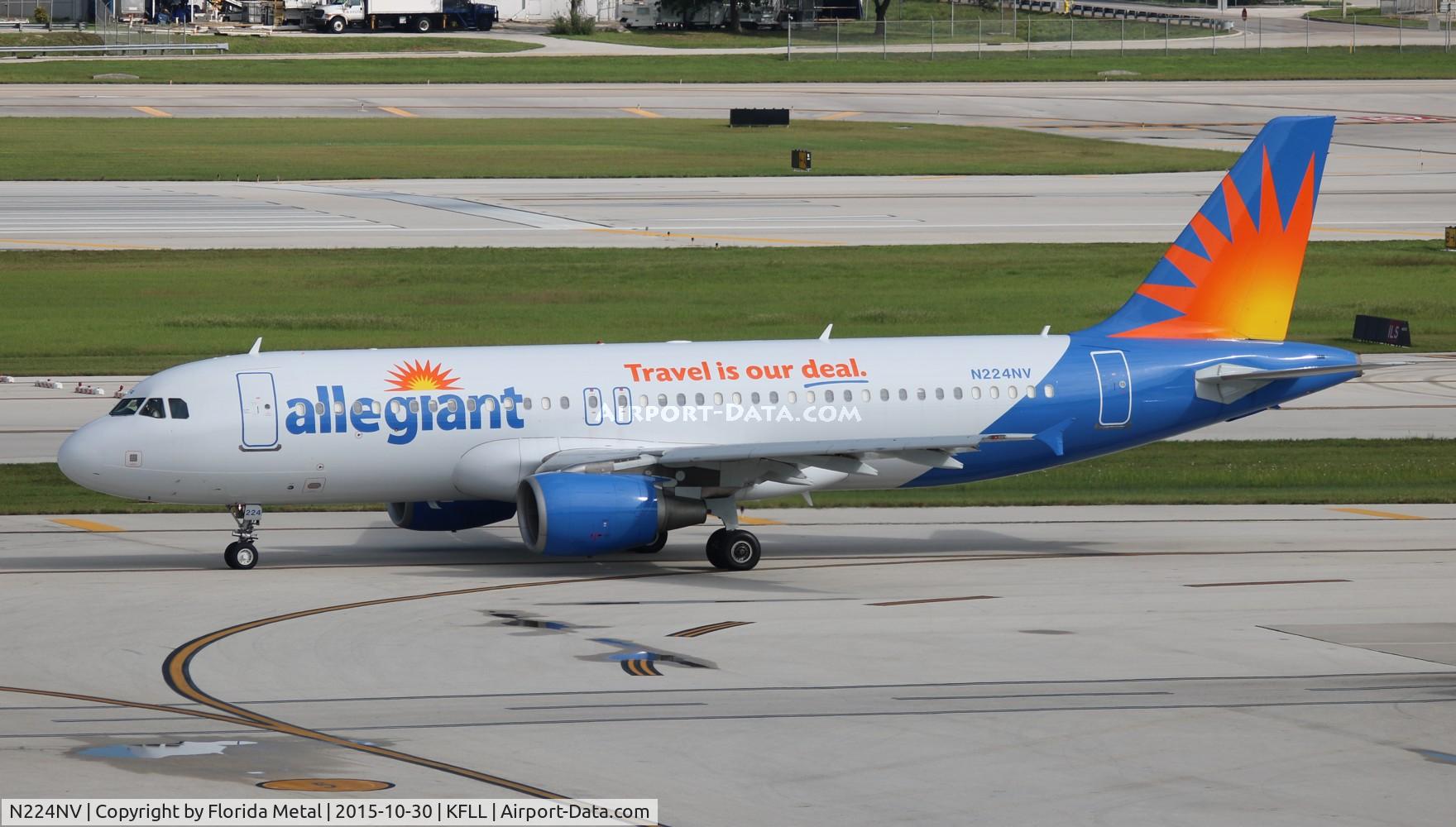 N224NV, Airbus A320-214 C/N 1694, FLL 2015
