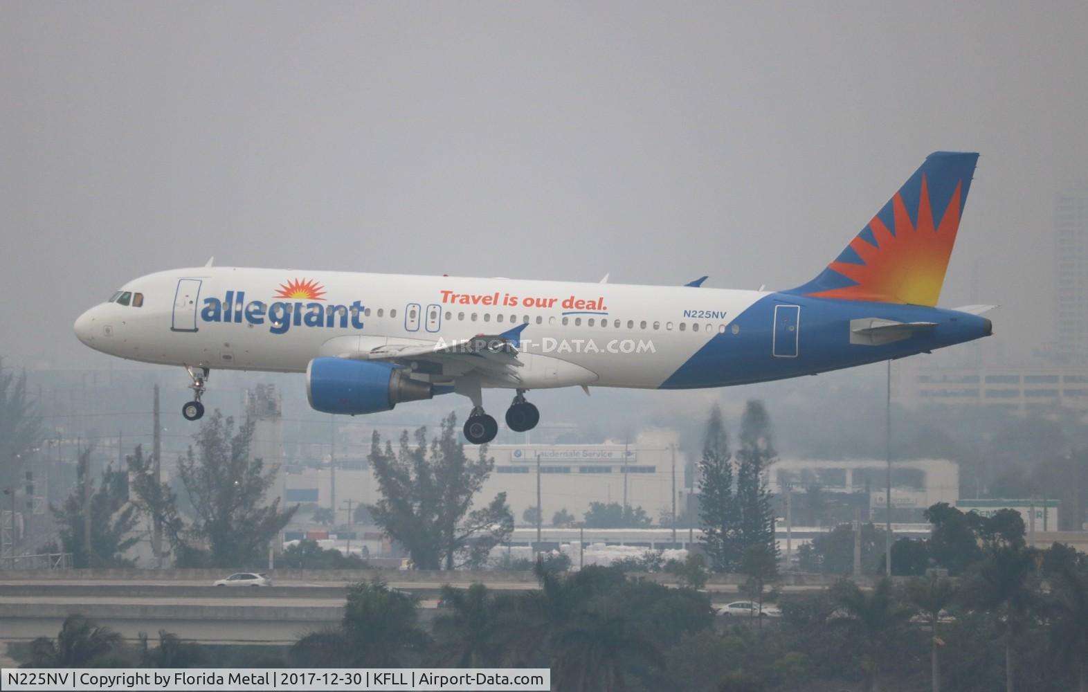 N225NV, 1997 Airbus A320-214 C/N 0706, FLL 2017