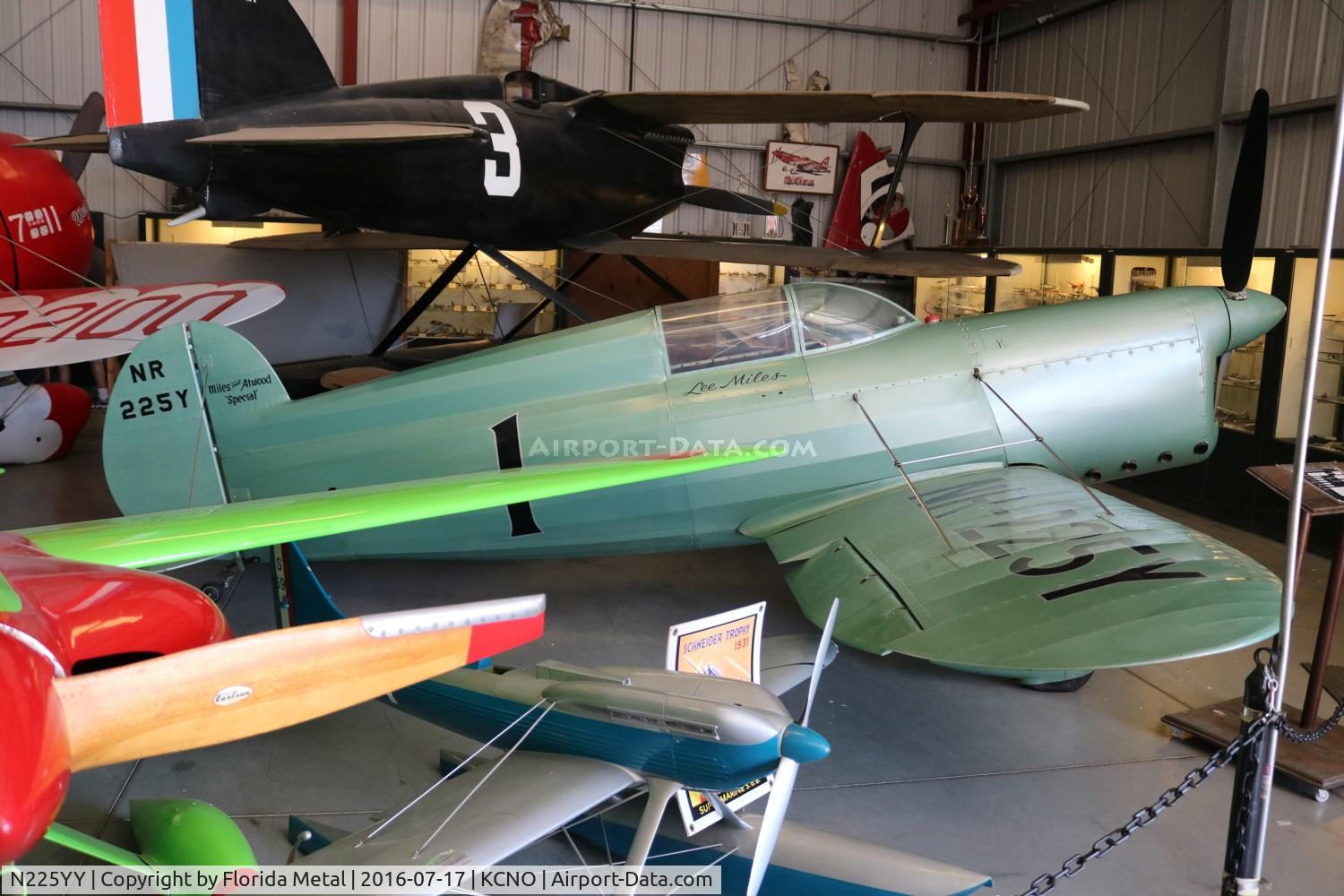 N225YY, 1986 Miles & Attwood Special replica C/N T-6, Planes of Fame 2016