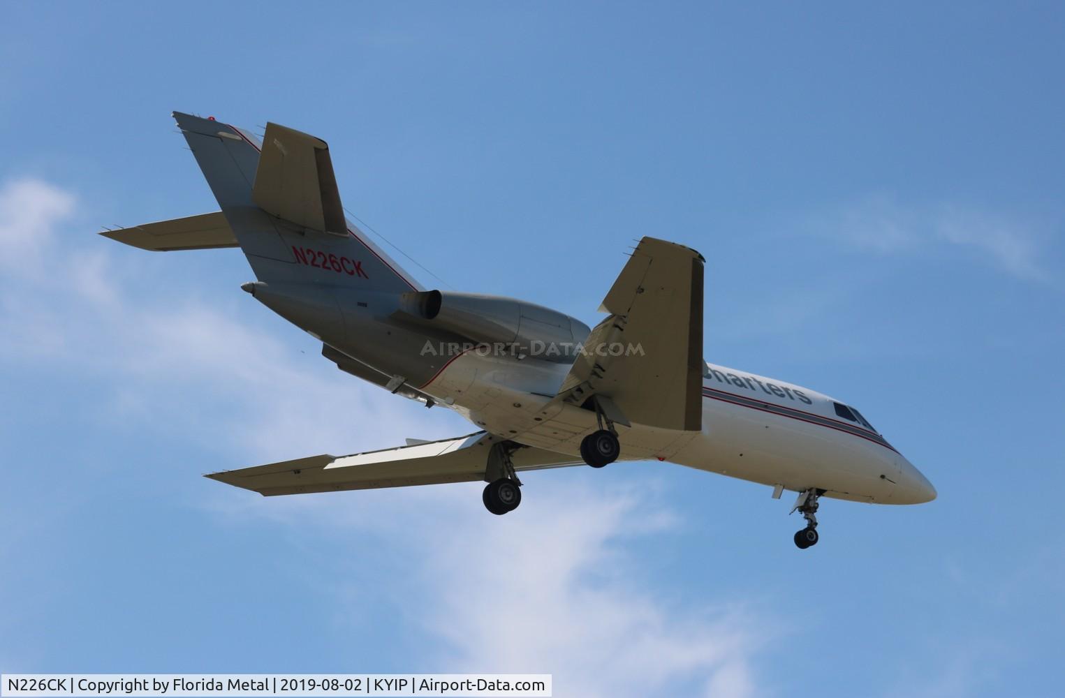 N226CK, 1970 Dassault Falcon (Mystere) 20DC C/N 226, TOM 2019