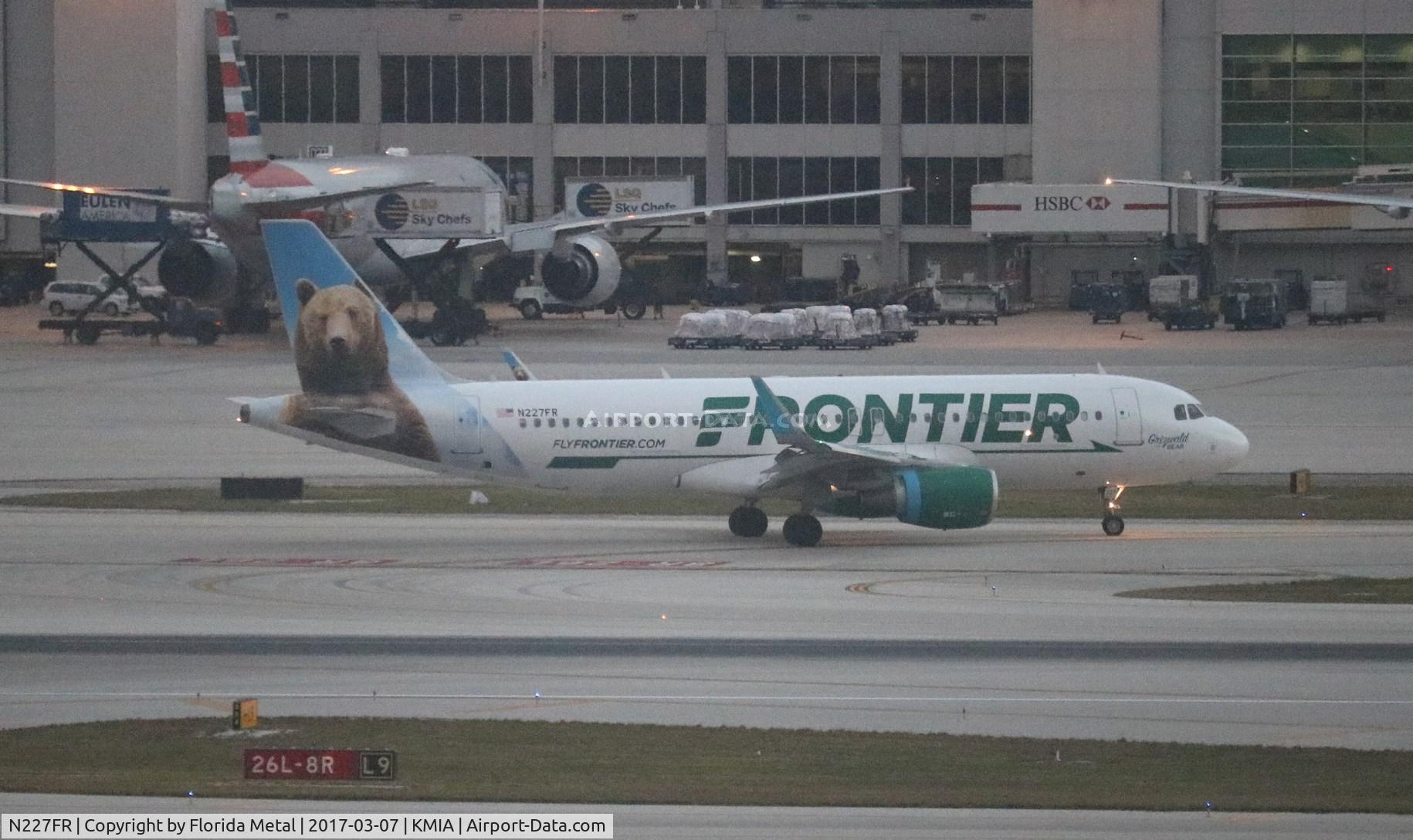 N227FR, 2014 Airbus A320-214 C/N 6184, MIA 2017