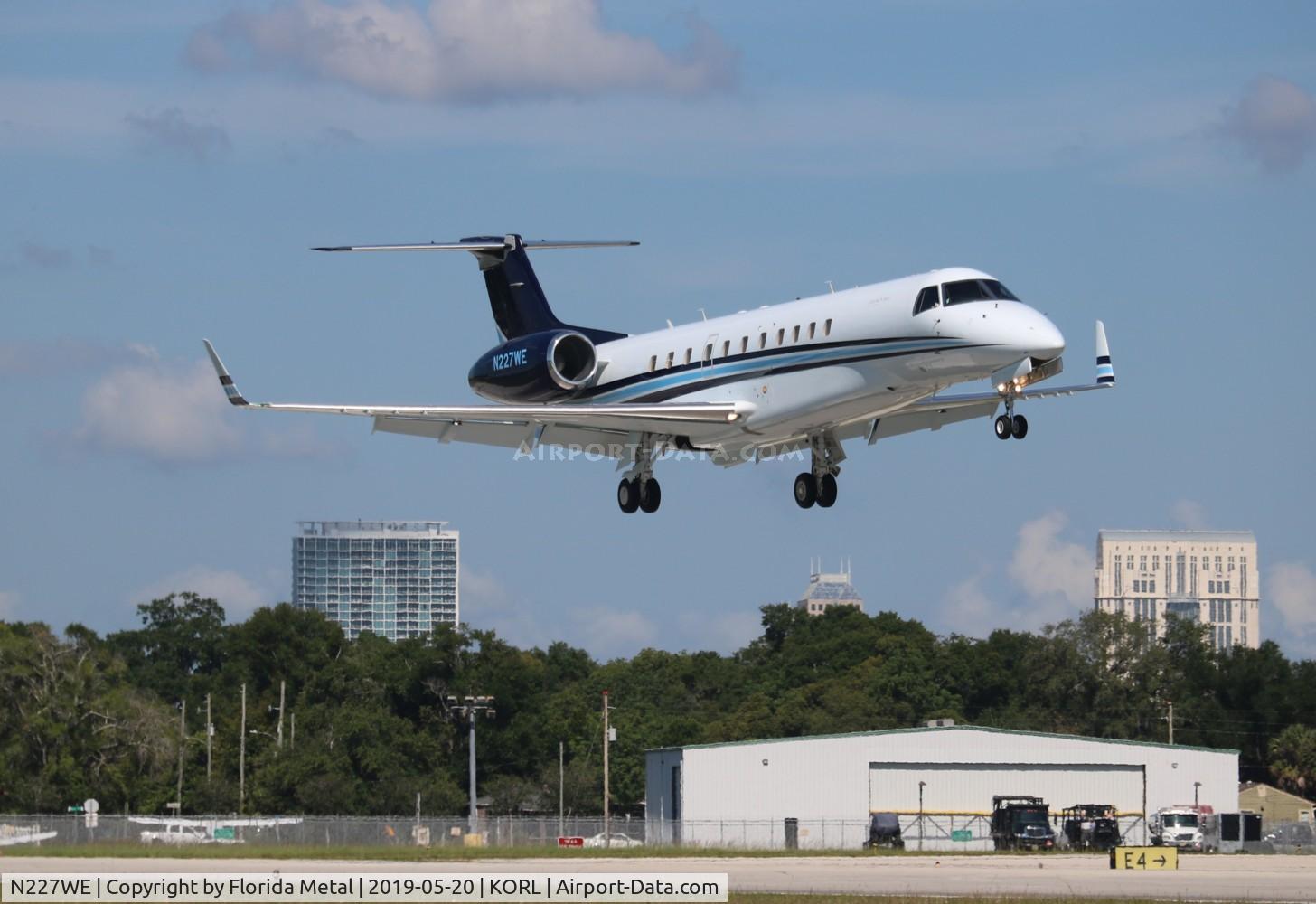 N227WE, 2007 Embraer EMB-135BJ Legacy C/N 14501018, ORL 2019