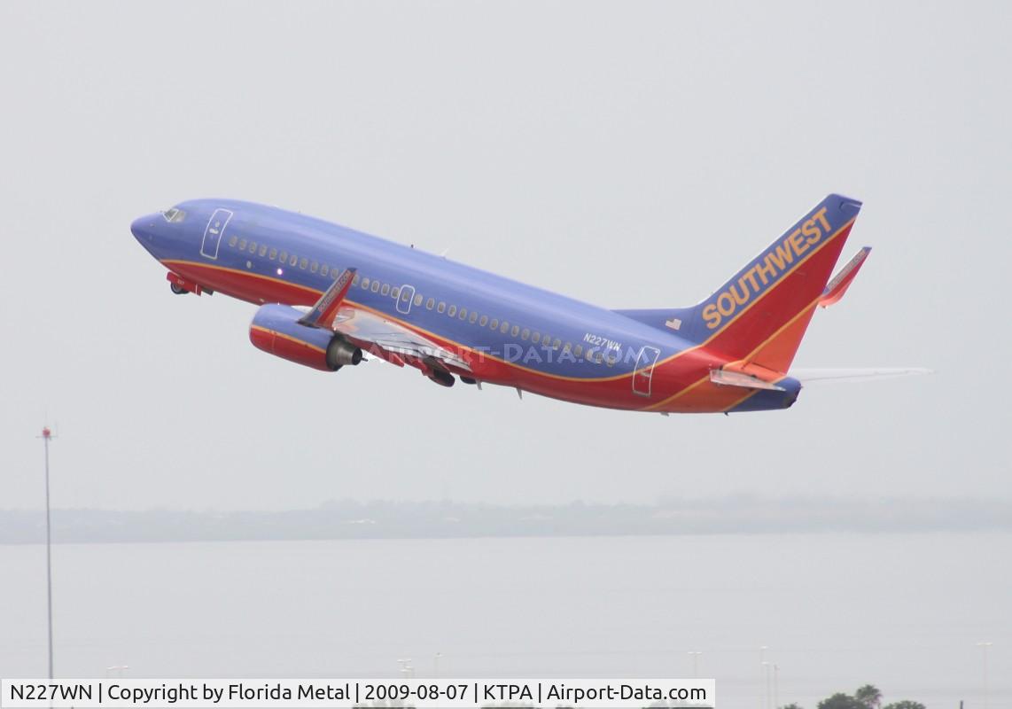 N227WN, 2005 Boeing 737-7H4 C/N 34450, TPA 2009