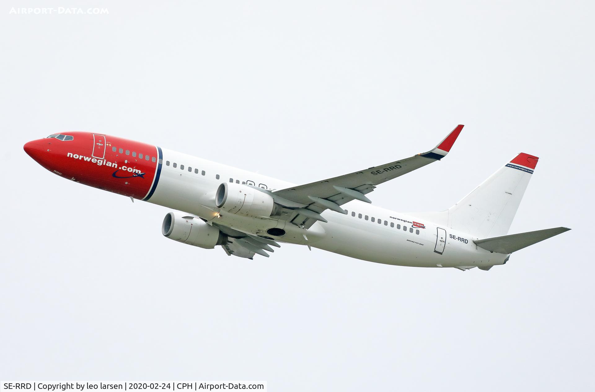SE-RRD, 2010 Boeing 737-8JP C/N 39002, Copenhagen 24.2.2020