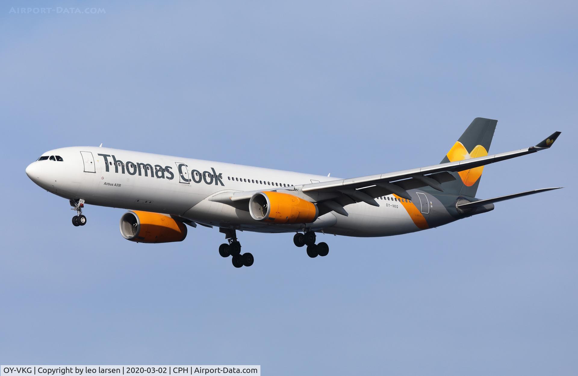 OY-VKG, 2000 Airbus A330-343X C/N 349, Copenhagen 2.3.2020