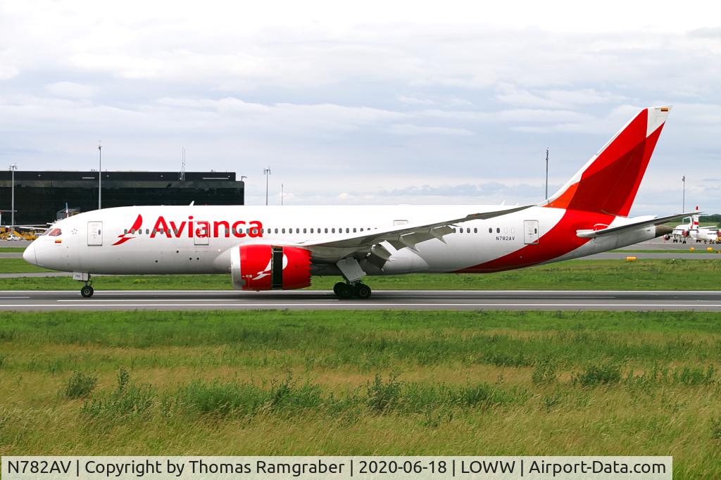 N782AV, 2014 Boeing 787-8 Dreamliner Dreamliner C/N 37504, Avianca Boeing 787-8 Dreamliner