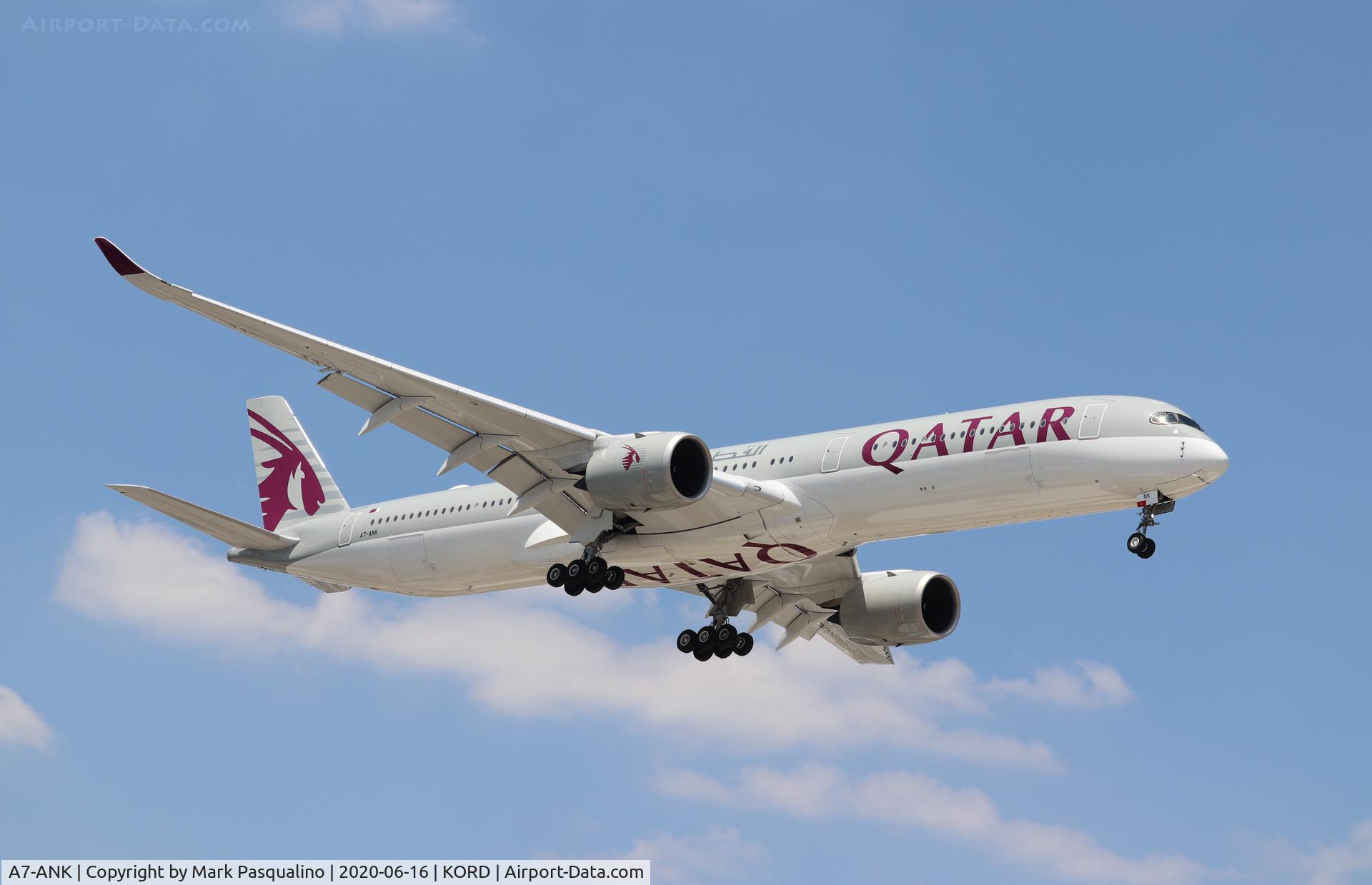 A7-ANK, 2019 Airbus A350-1041 C/N 332, Airbus A350-1041